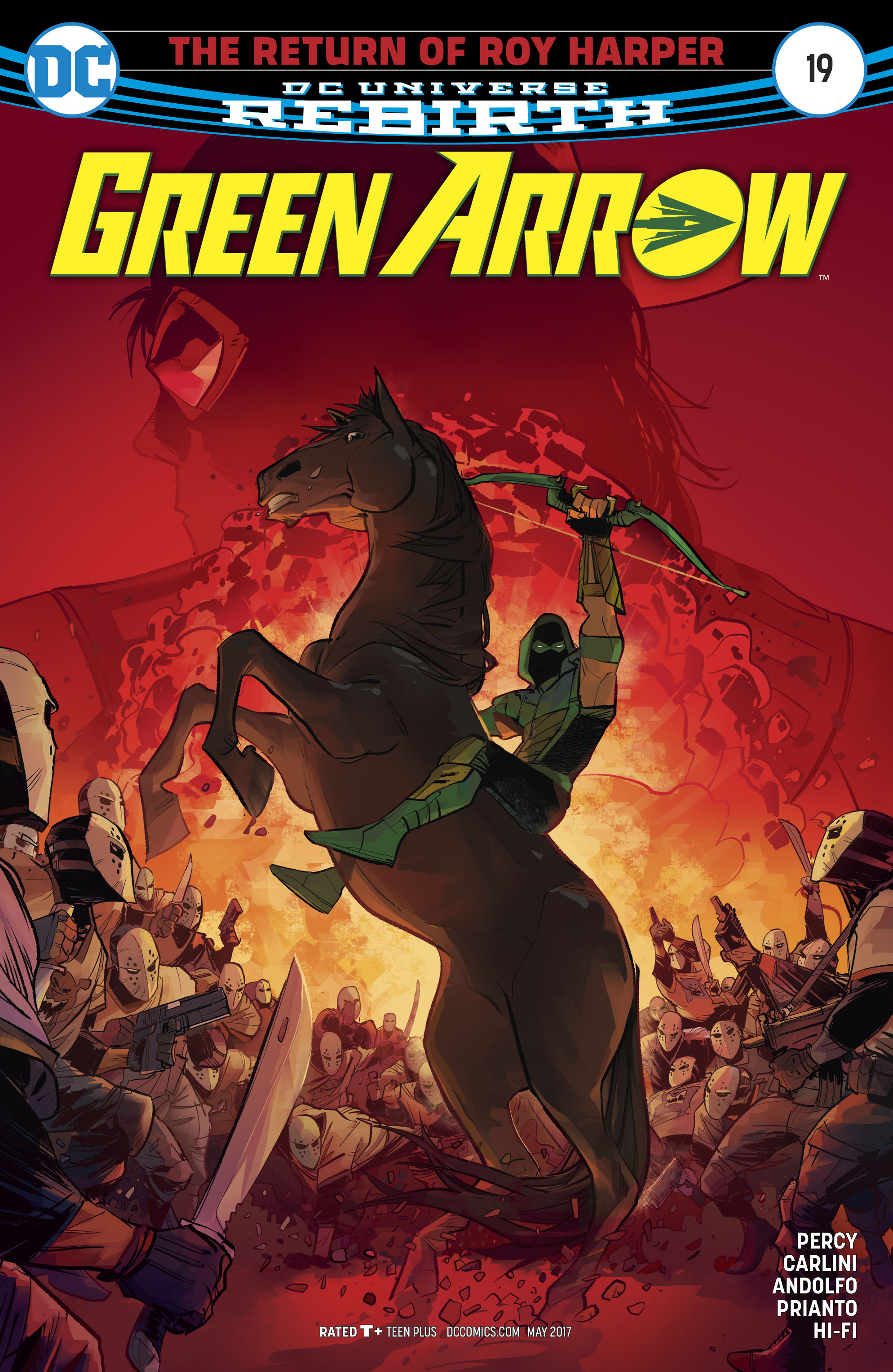 Read online Green Arrow (2016) comic -  Issue #19 - 1