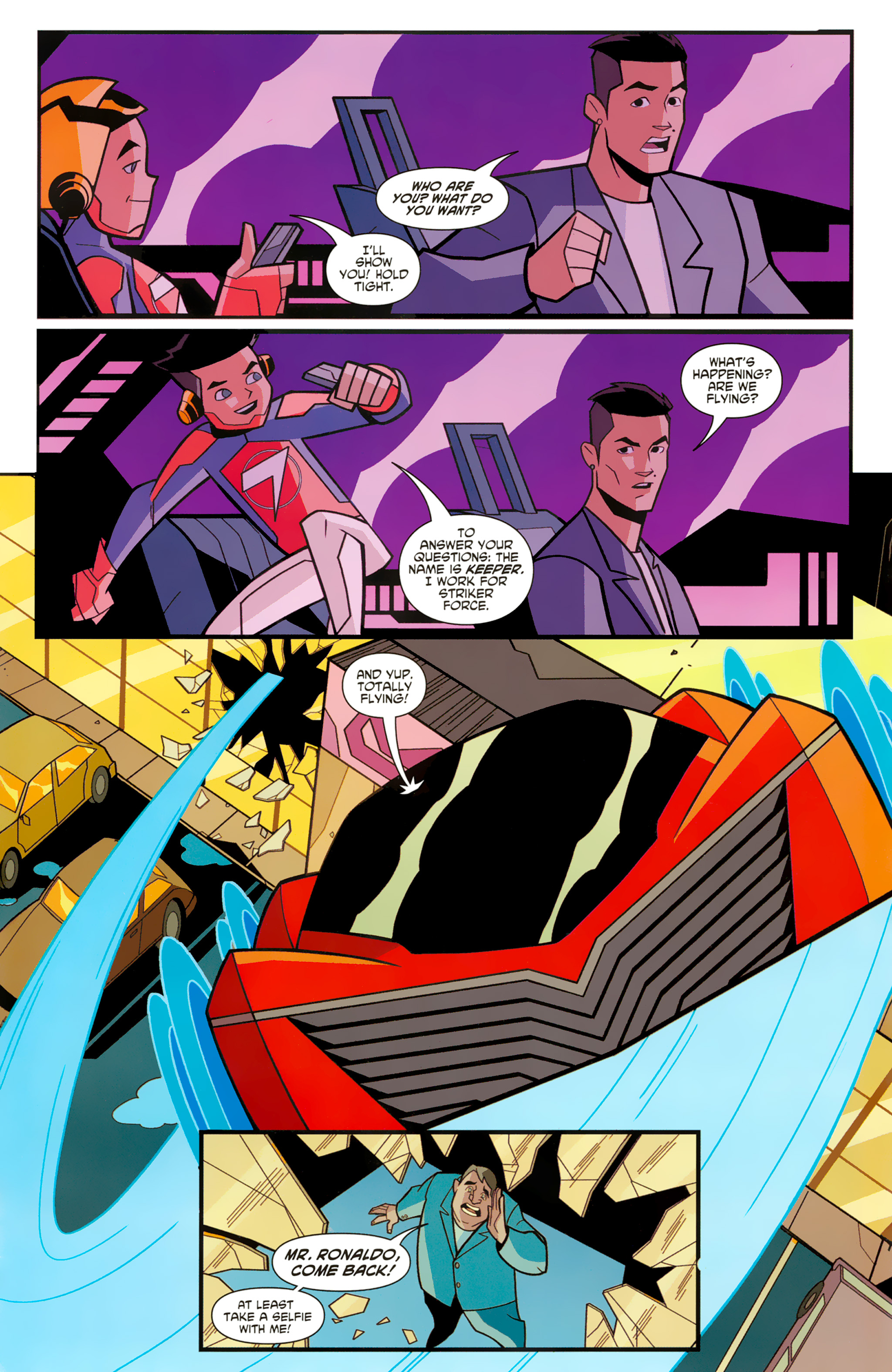 Read online Free Comic Book Day 2019 comic -  Issue # Cristiano Ronaldo's Striker Force 7 - 9