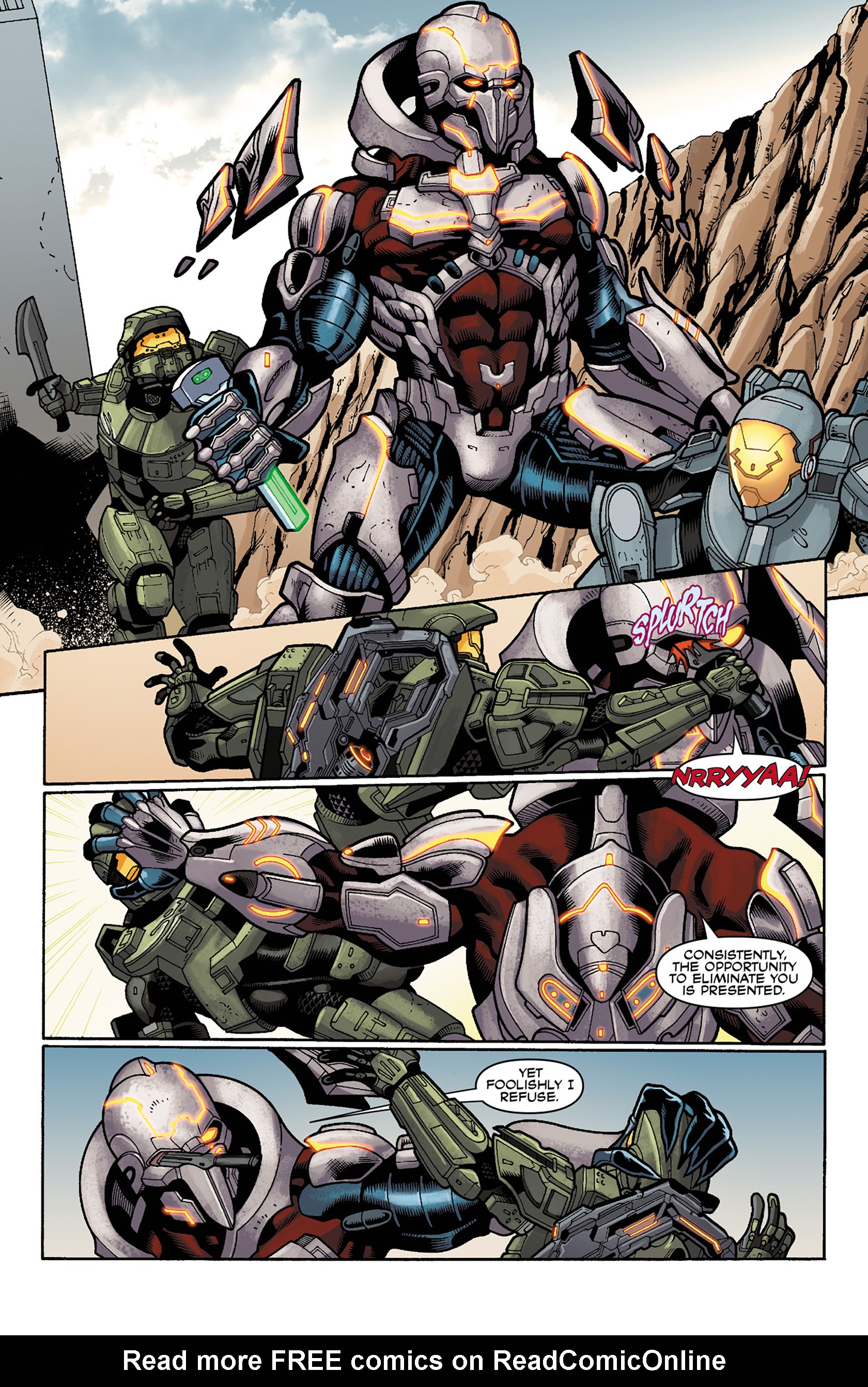 Read online Halo: Escalation comic -  Issue #9 - 22