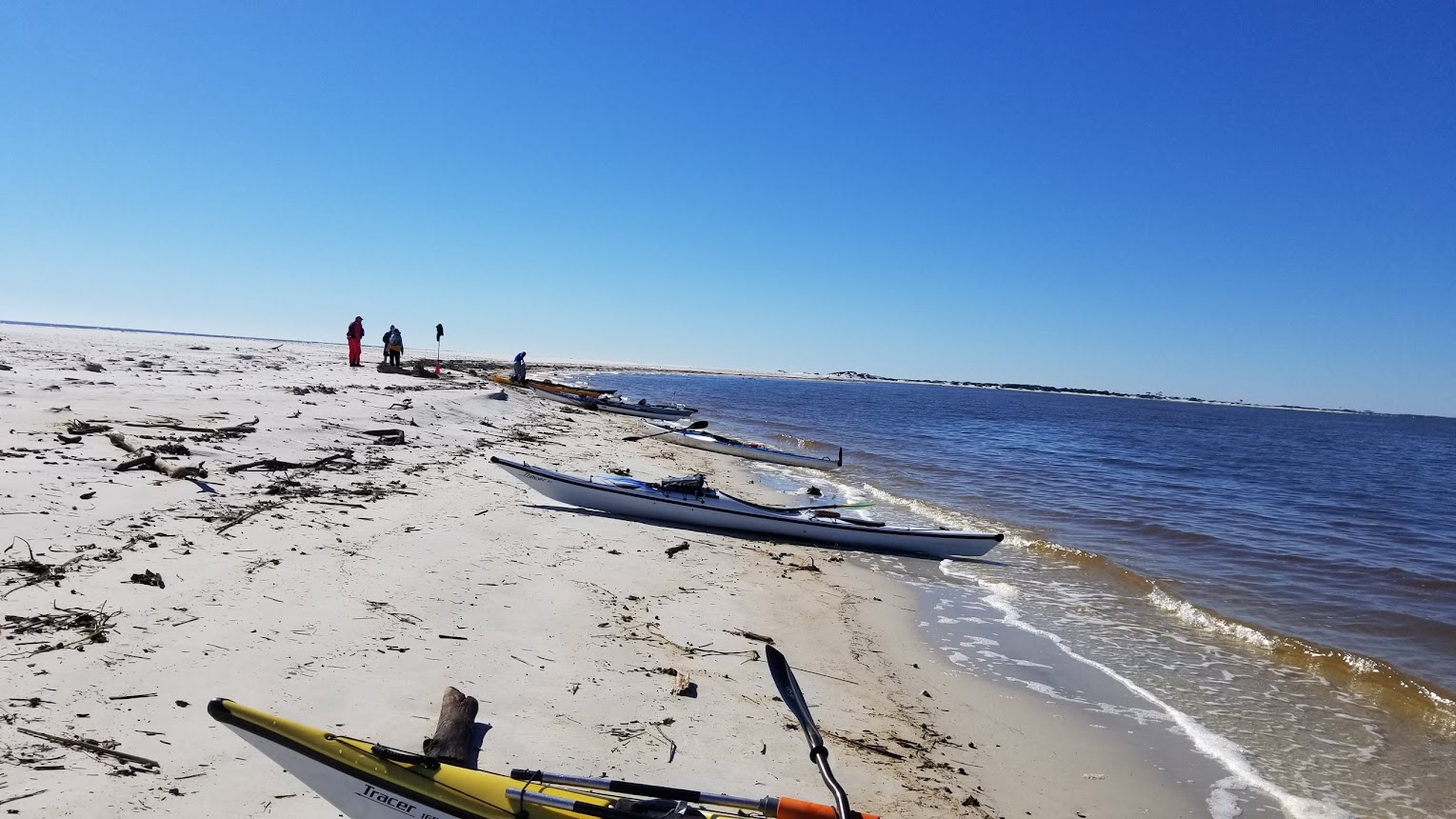 Southeastern Louisiana Paddling Kayaking and camping Horn Island