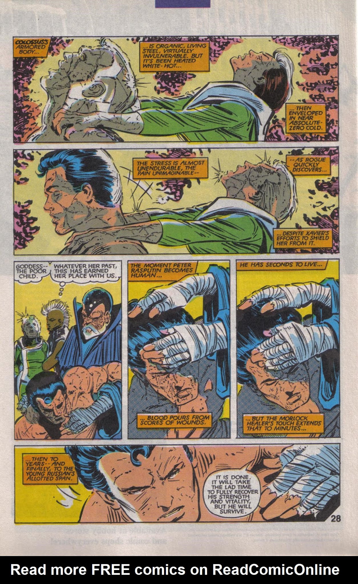 Read online X-Men Classic comic -  Issue #83 - 22