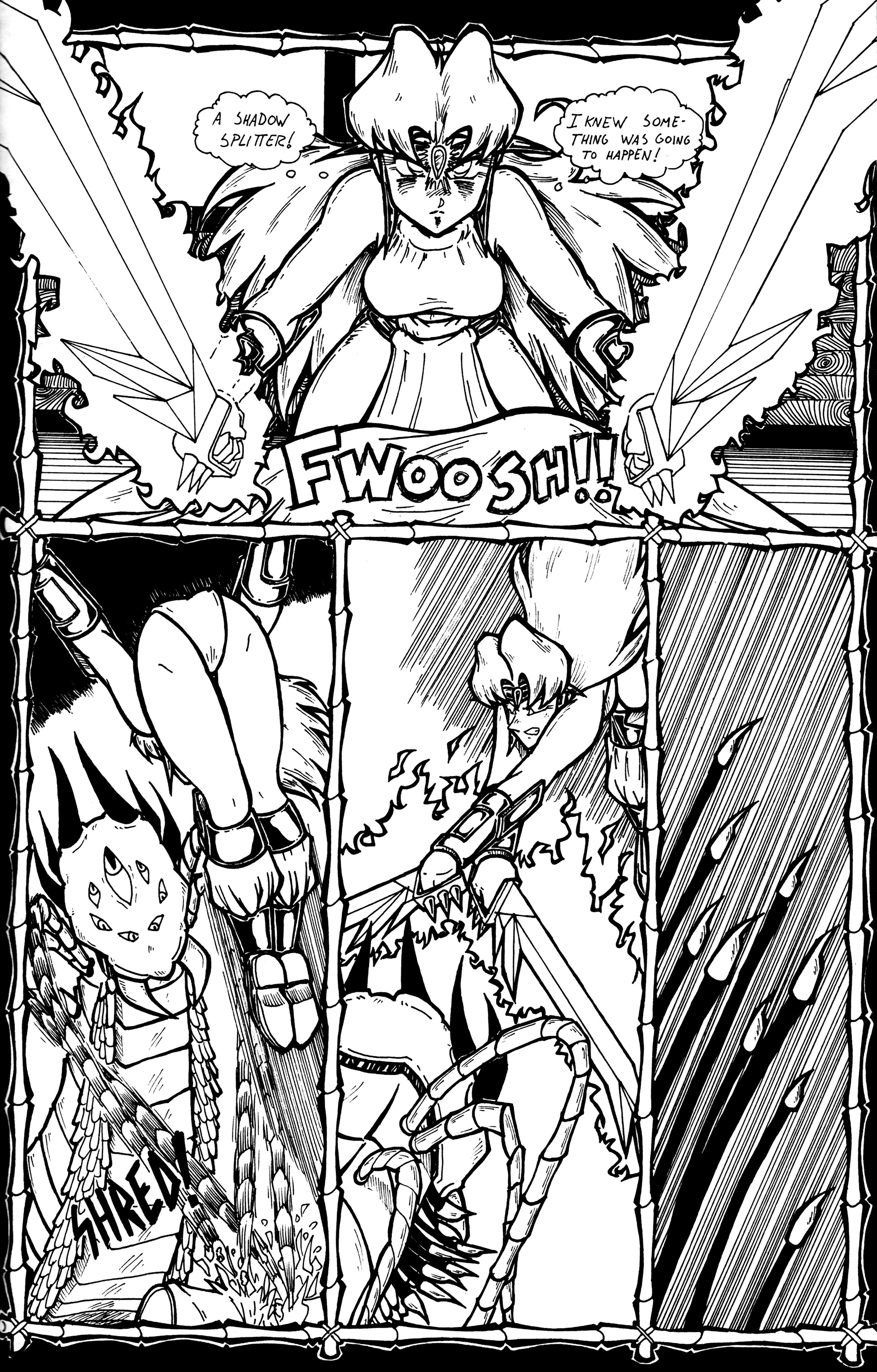 Read online Druid Warrior Grace comic -  Issue # Full - 23