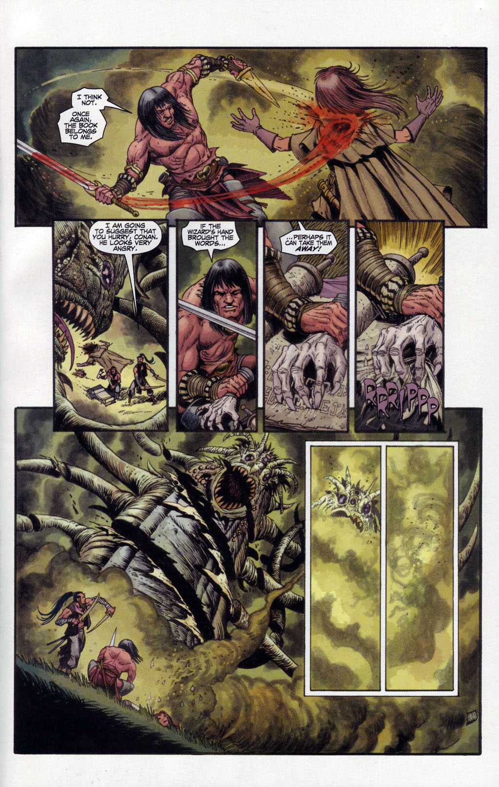 Read online Conan and the Songs of the Dead comic -  Issue #5 - 23