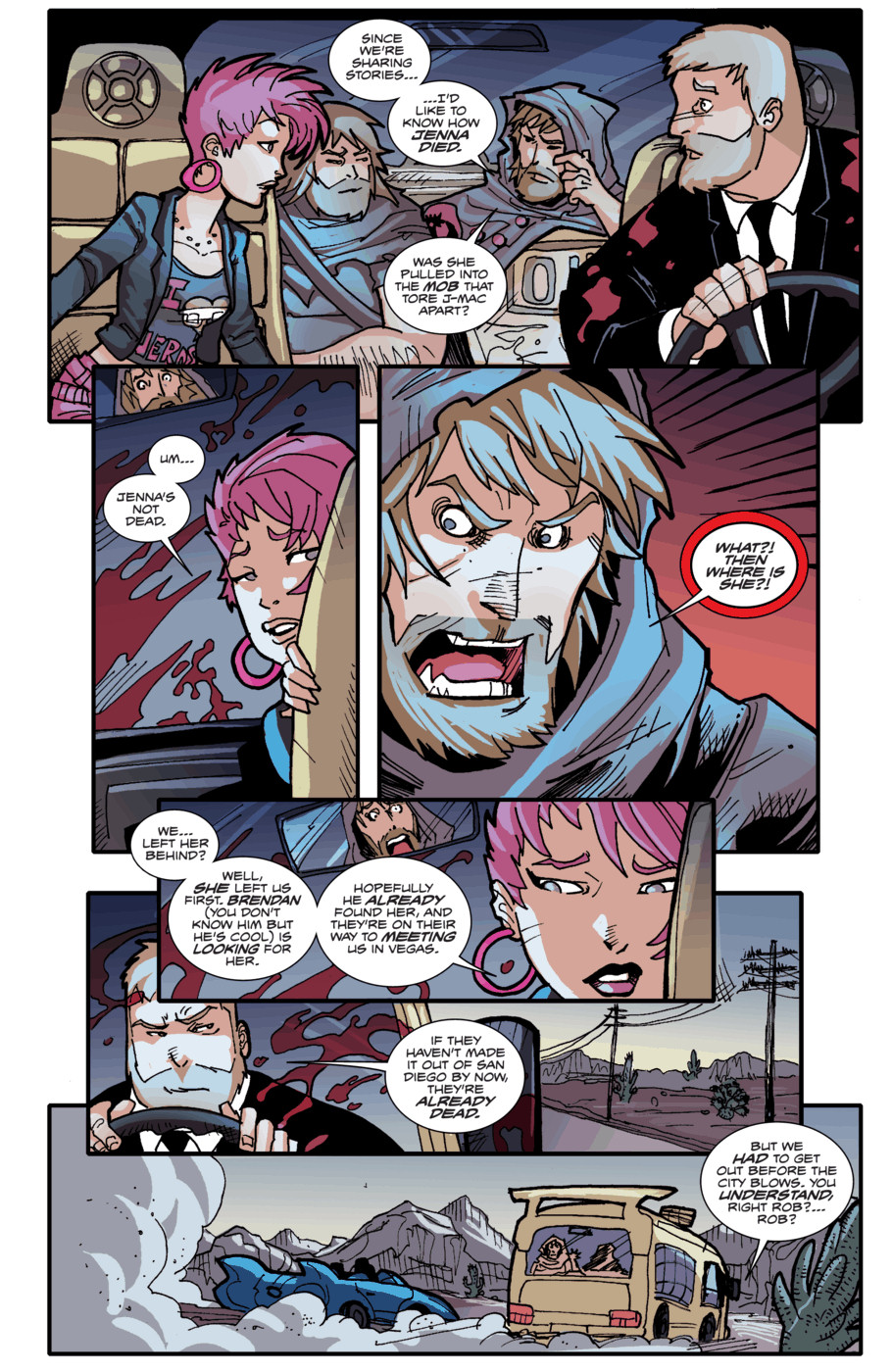 Read online Fanboys vs. Zombies comic -  Issue #10 - 25