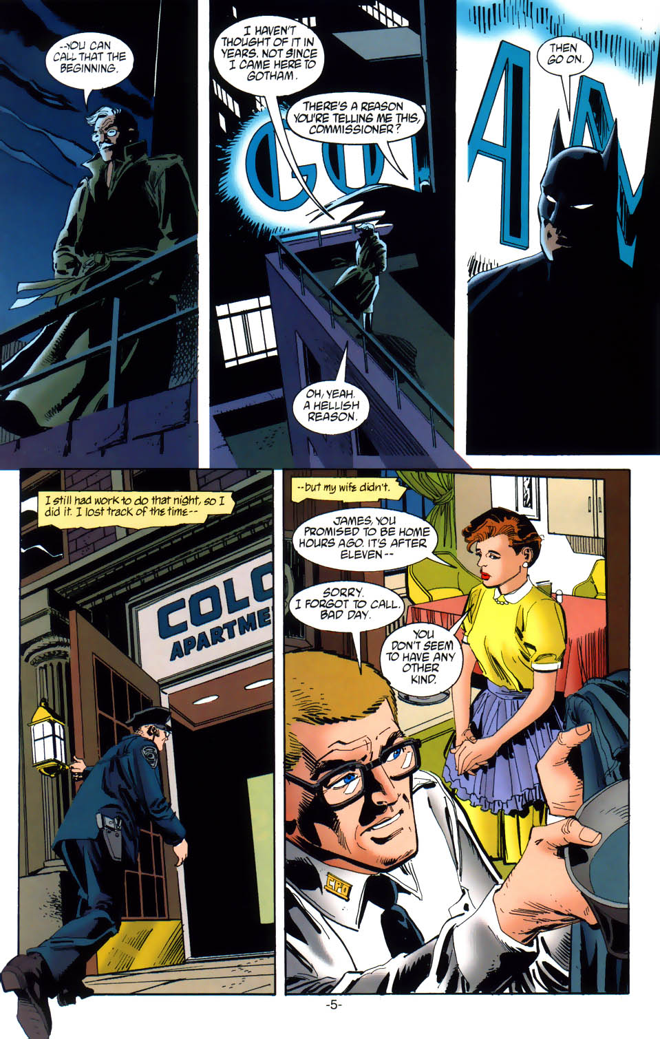 Read online Batman: Gordon of Gotham comic -  Issue #1 - 6