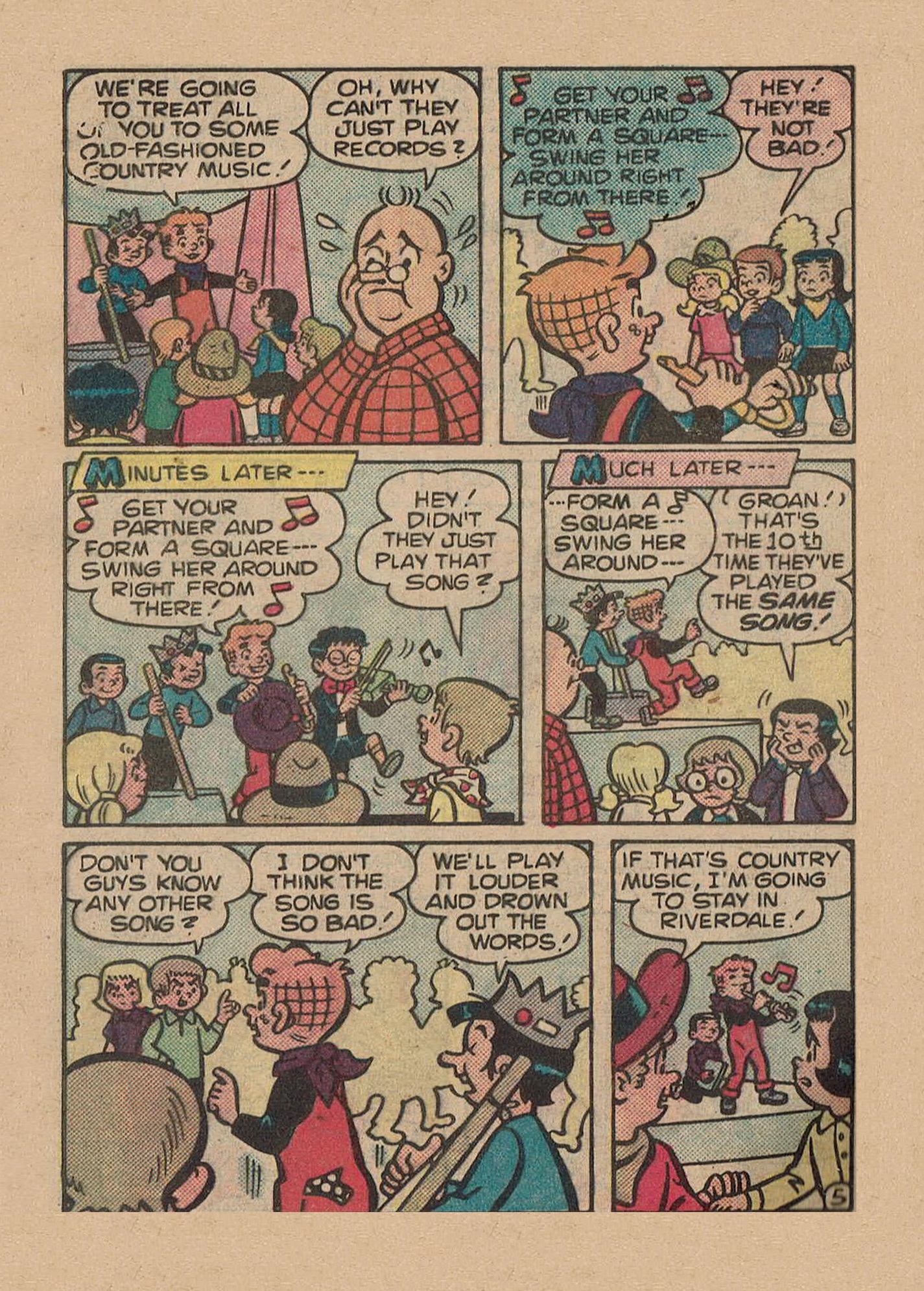 Read online Archie Digest Magazine comic -  Issue #72 - 109