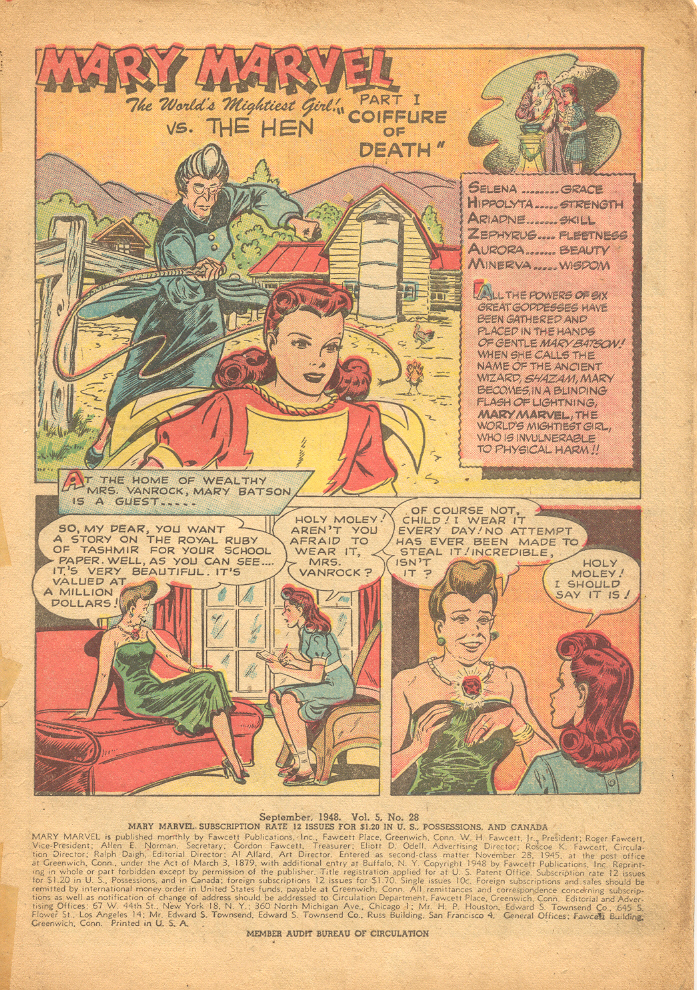Read online Mary Marvel comic -  Issue #28 - 3
