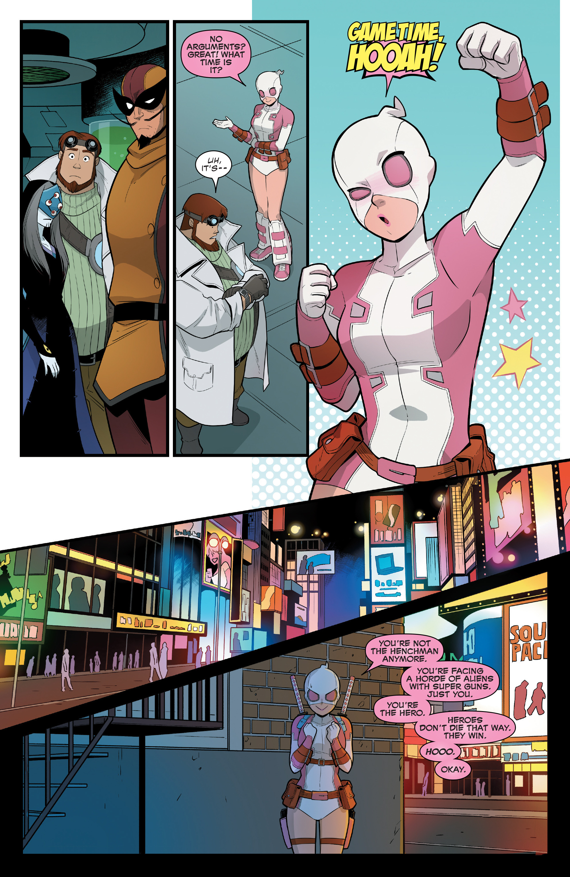 Read online The Unbelievable Gwenpool comic -  Issue #8 - 17