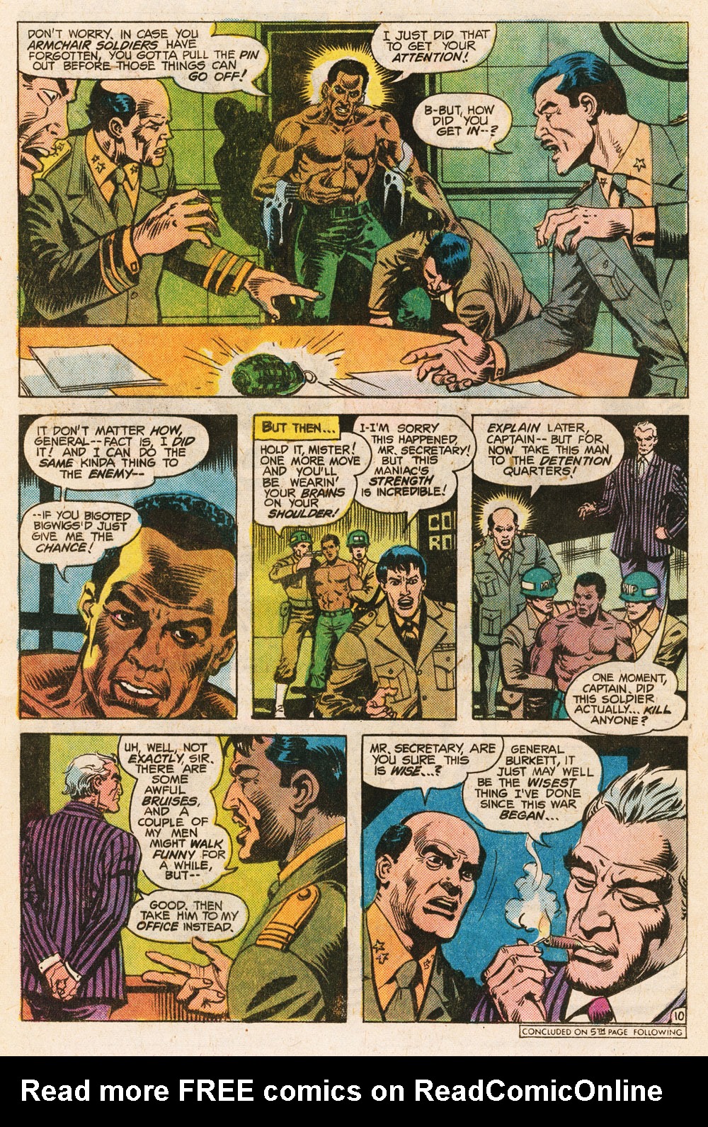 Read online Men of War comic -  Issue #2 - 10