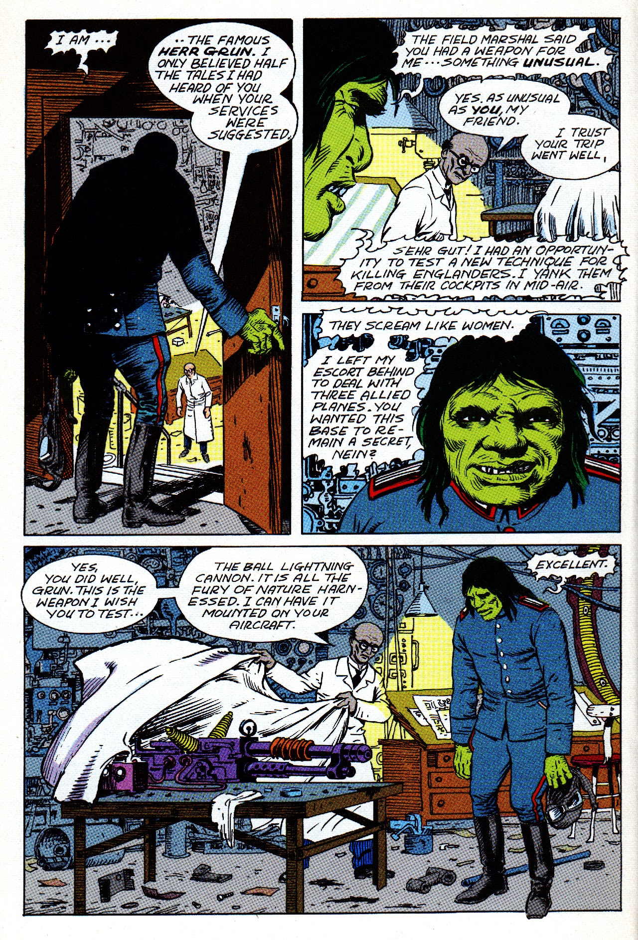 Read online G-8 And His Battle Aces comic -  Issue # Full - 7