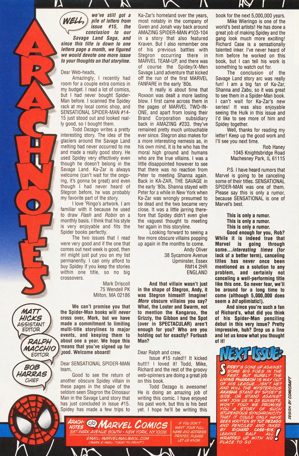 Read online The Sensational Spider-Man (1996) comic -  Issue #19 - 25