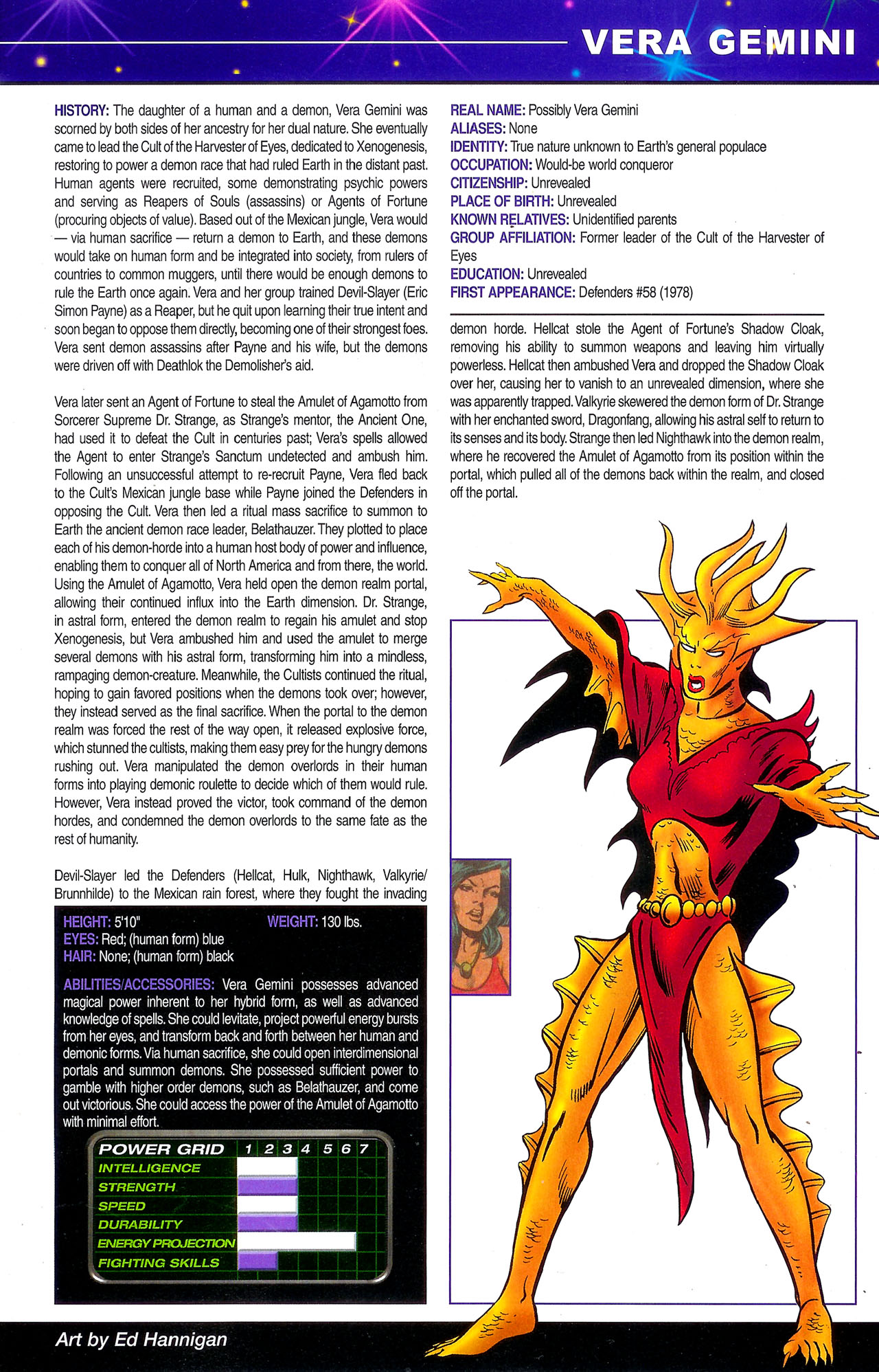 Read online Official Handbook of the Marvel Universe: Mystic Arcana - The Book of Marvel Magic comic -  Issue # Full - 19