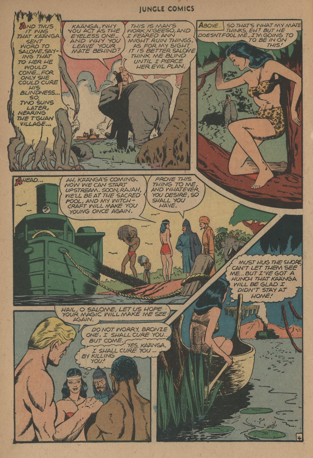 Read online Jungle Comics comic -  Issue #80 - 6