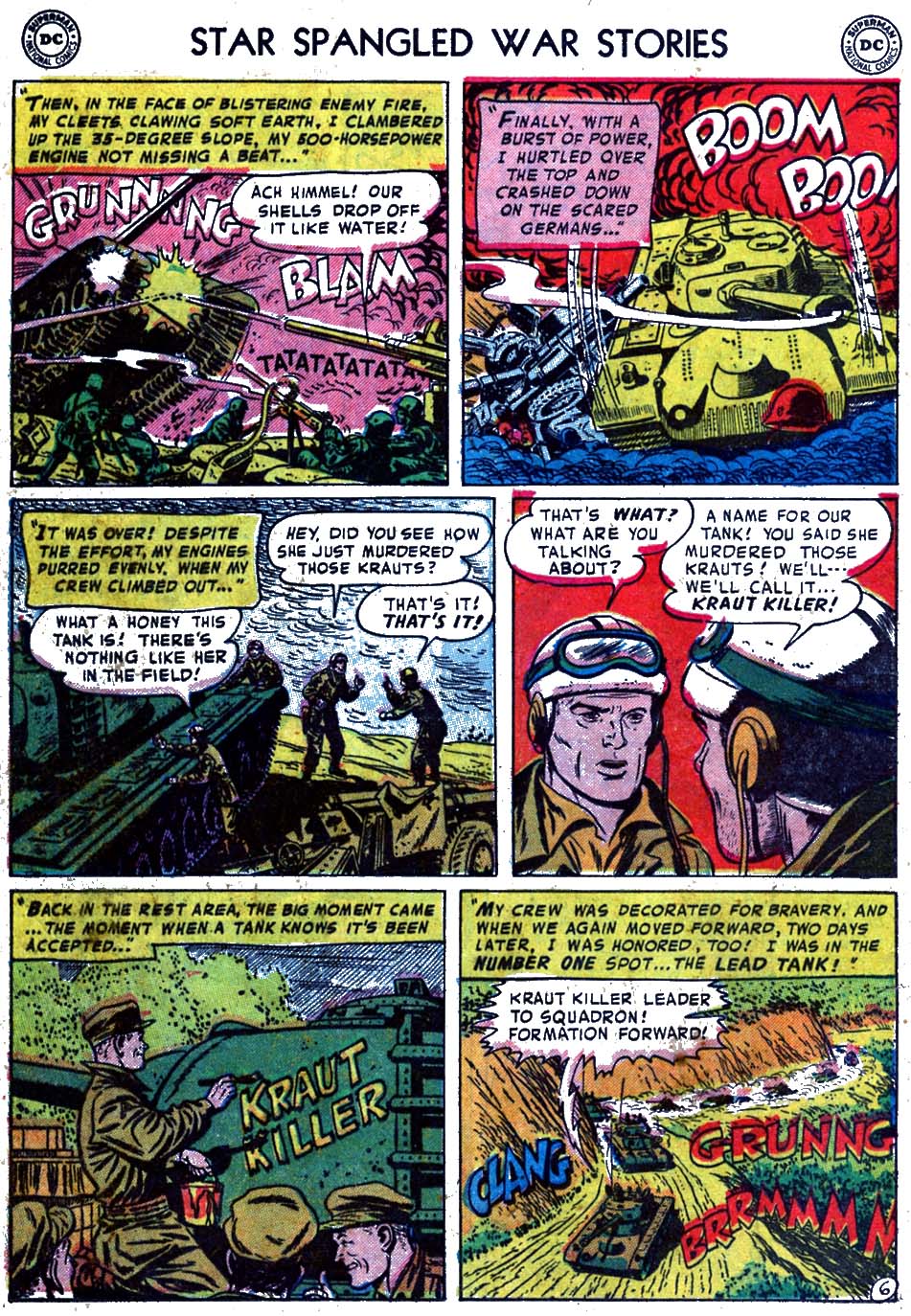 Read online Star Spangled War Stories (1952) comic -  Issue #3 - 16