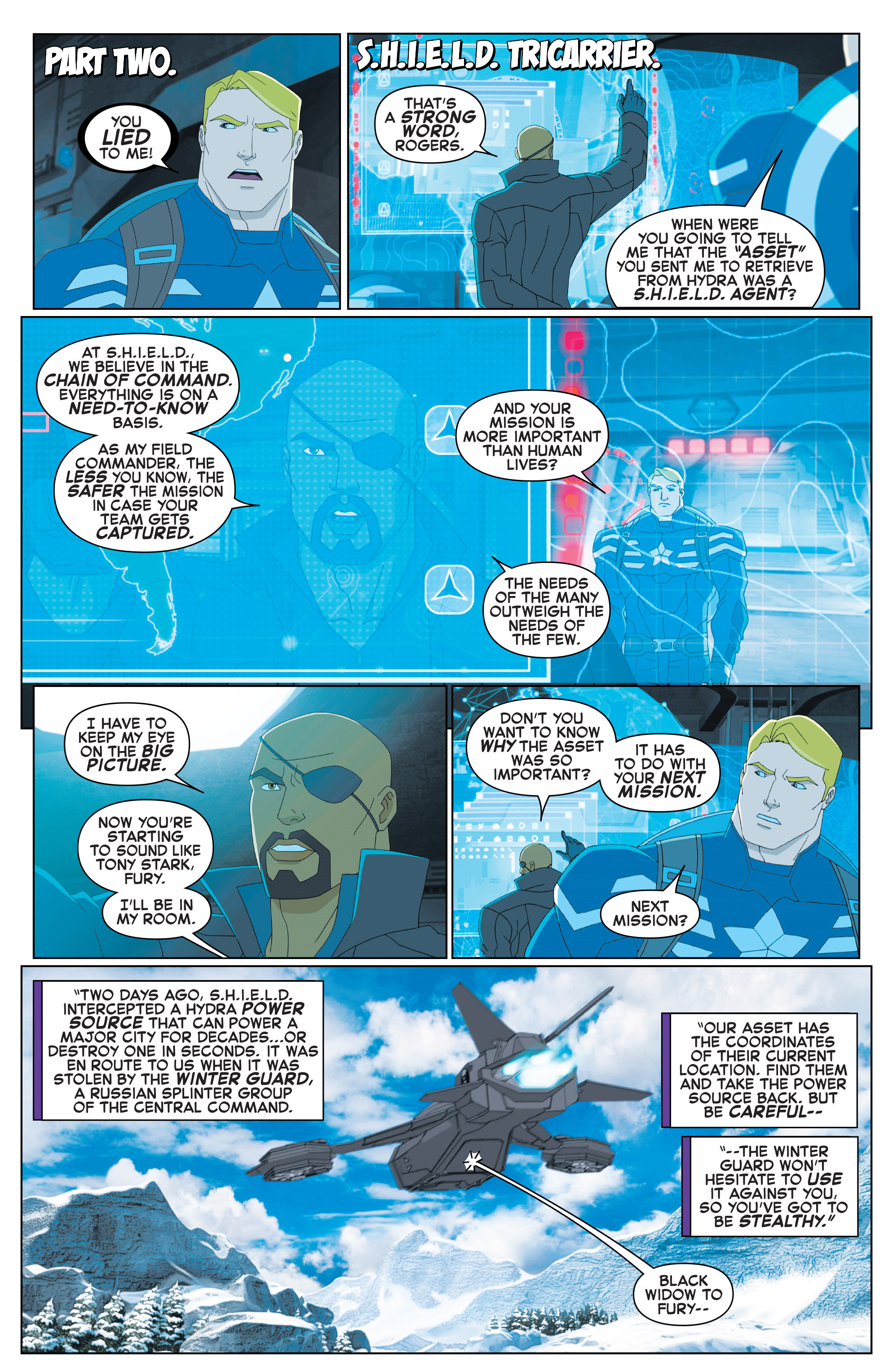 Read online Marvel Universe Avengers Assemble: Civil War comic -  Issue #3 - 13