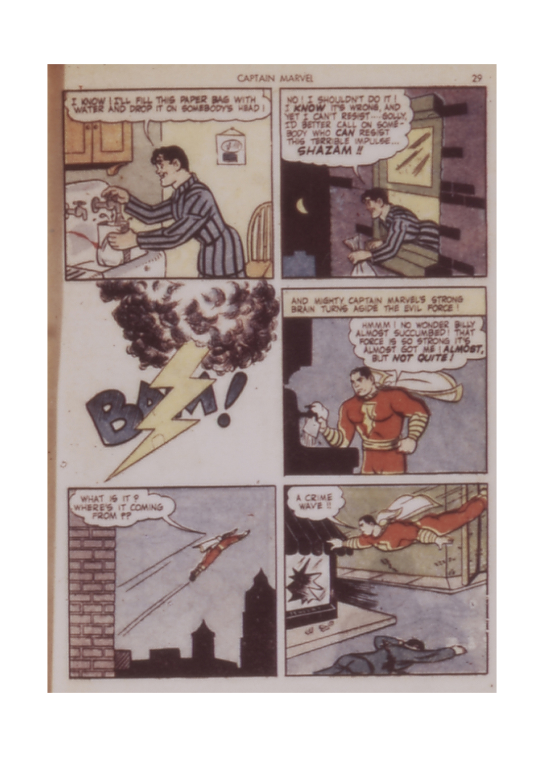 Read online Captain Marvel Adventures comic -  Issue #21 - 29