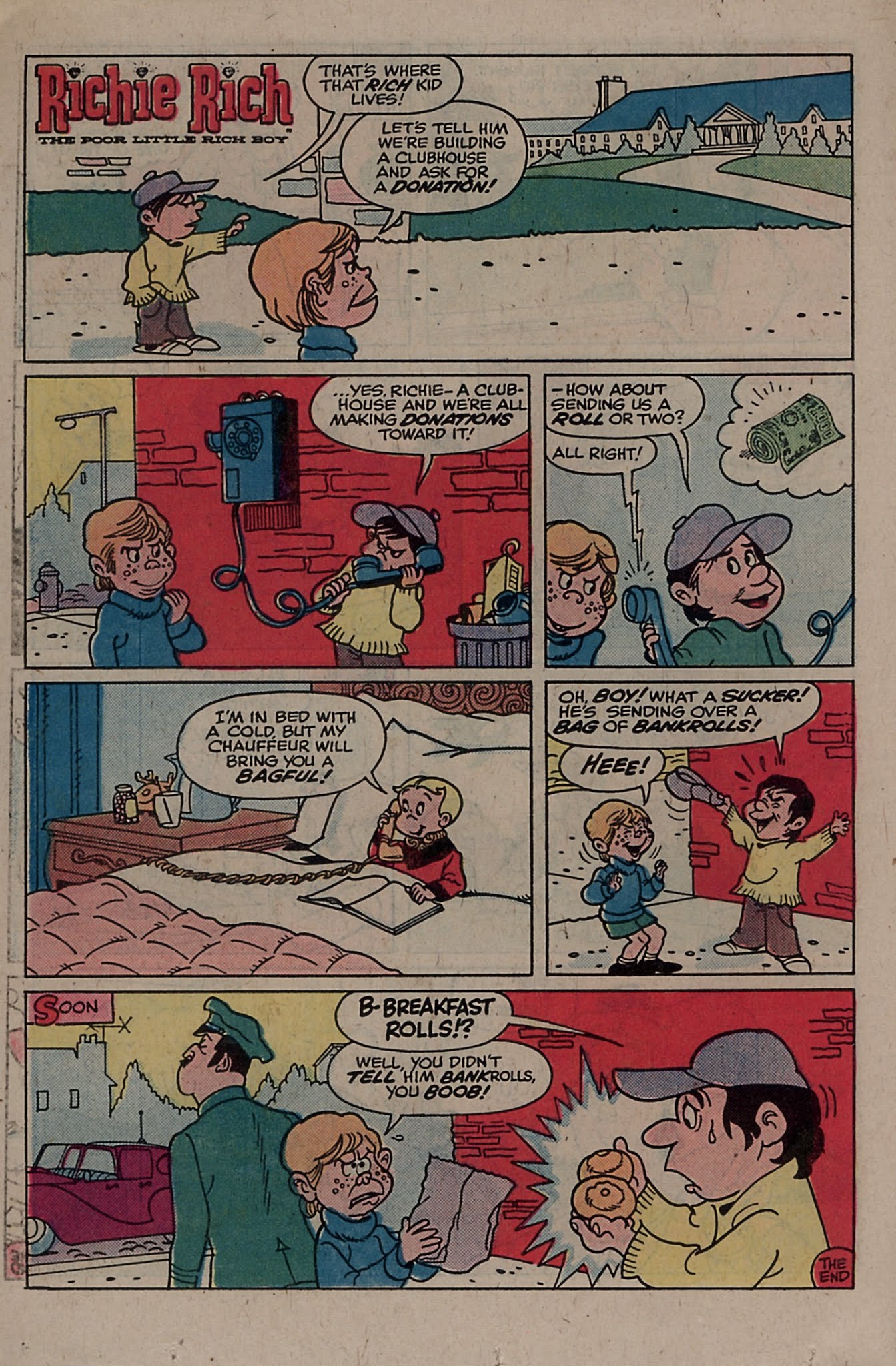 Read online Richie Rich & Dollar the Dog comic -  Issue #17 - 26