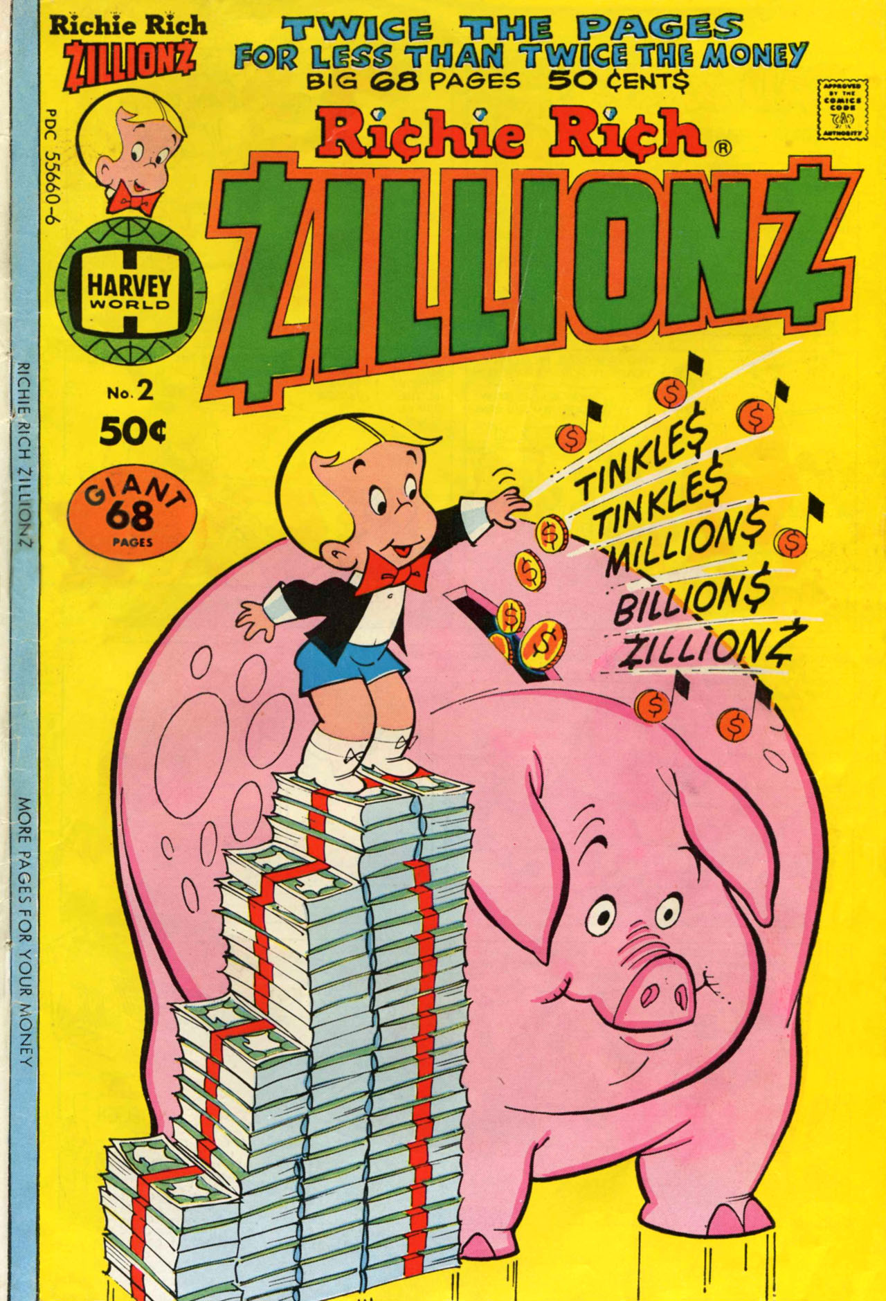 Read online Richie Rich Zillionz comic -  Issue #2 - 1