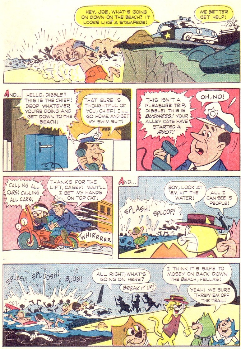 Read online Top Cat (1962) comic -  Issue #17 - 19