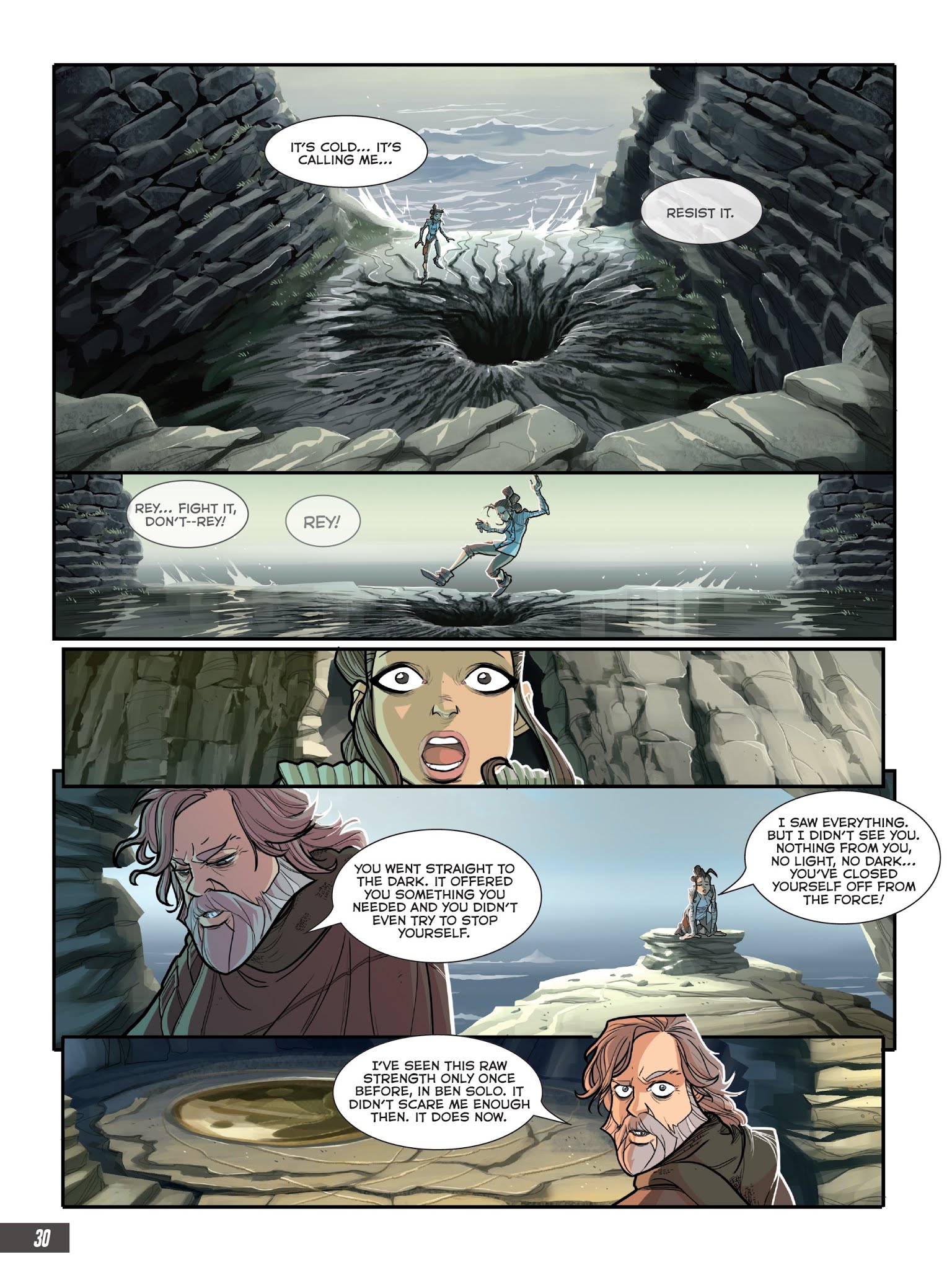 Read online Star Wars: The Last Jedi Graphic Novel Adaptation comic -  Issue # TPB - 32