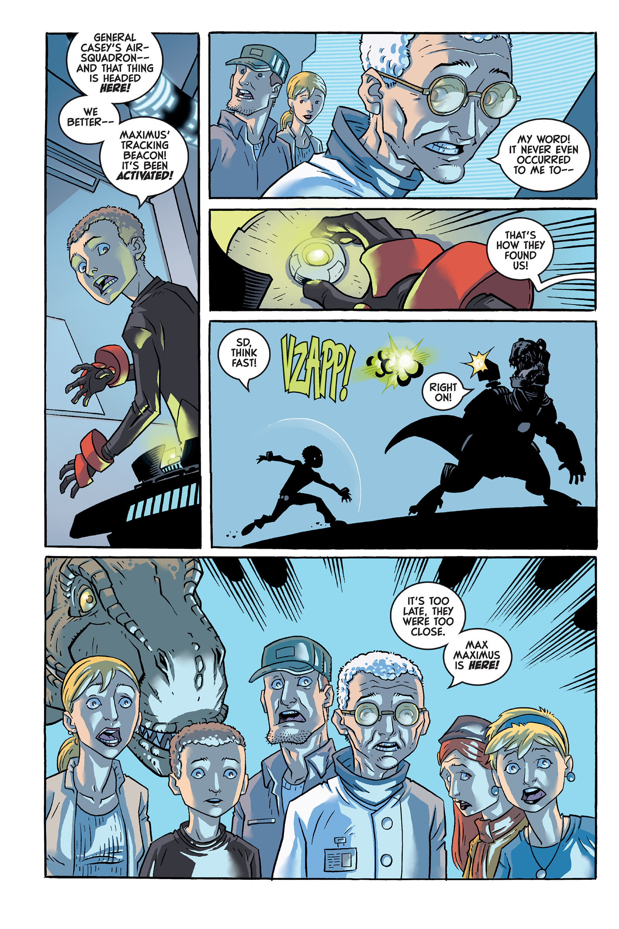 Read online Super Dinosaur (2011) comic -  Issue # _TPB 1 - 97