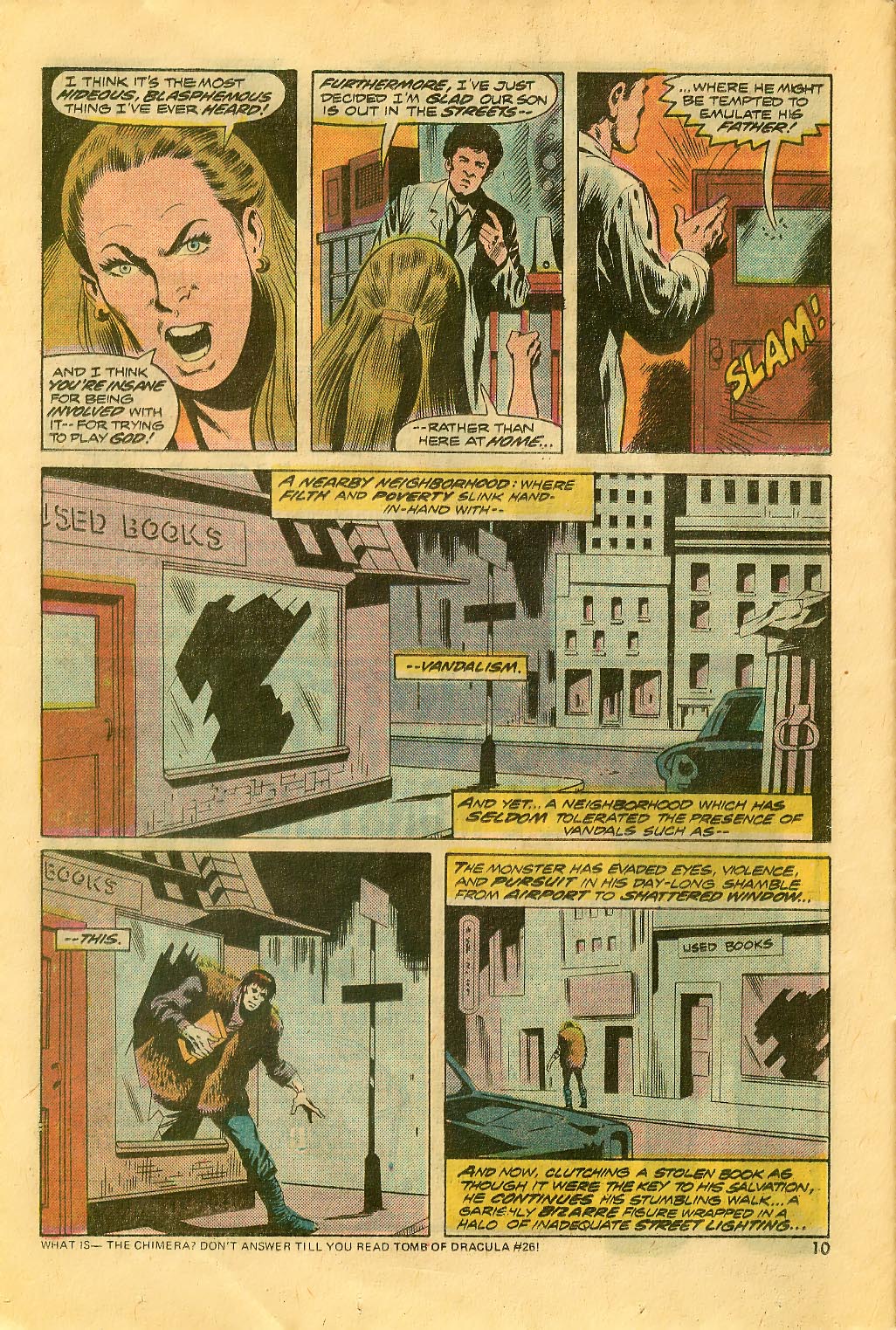 Read online Frankenstein (1973) comic -  Issue #13 - 7