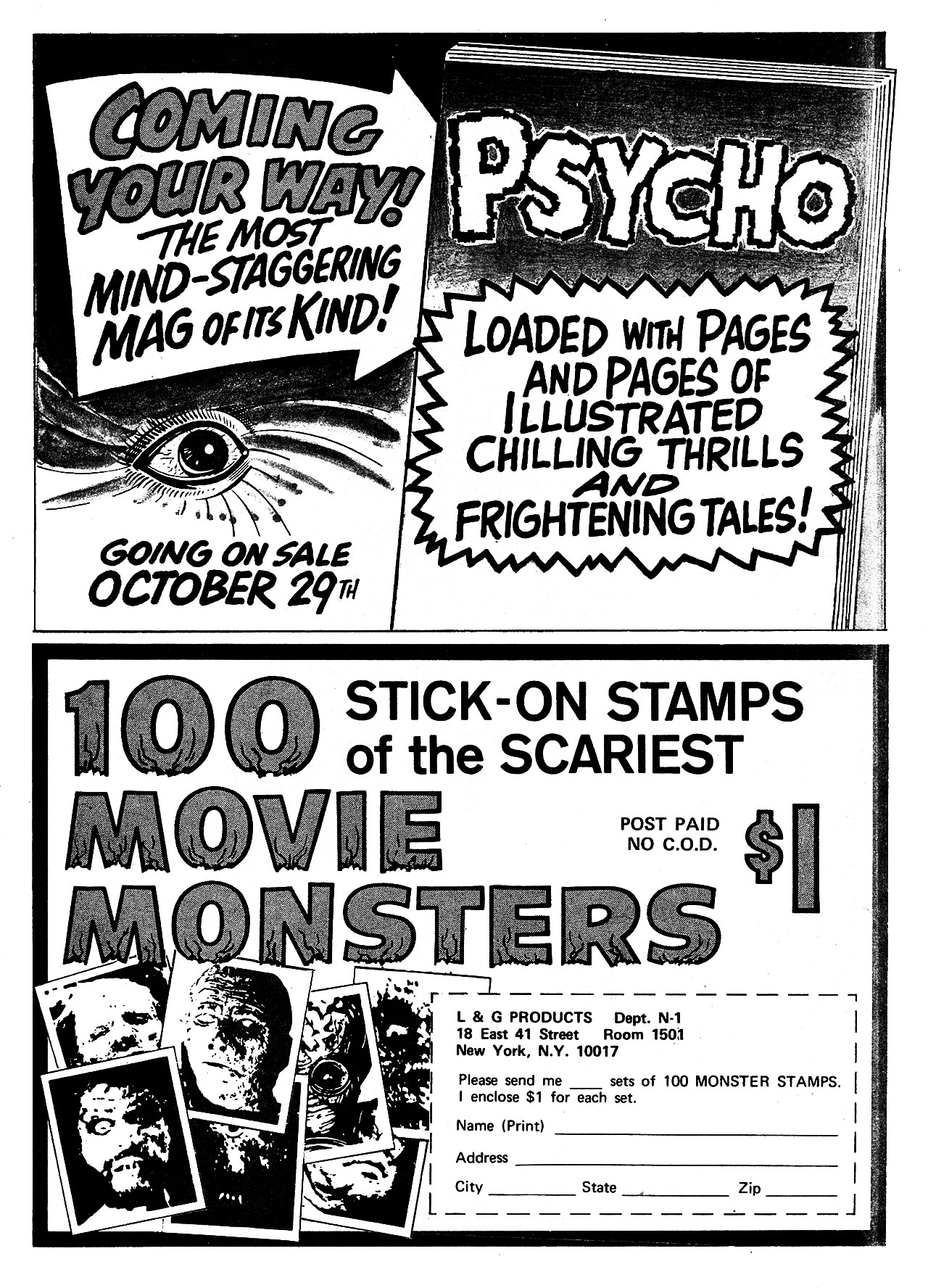 Read online Nightmare (1970) comic -  Issue #1 - 50