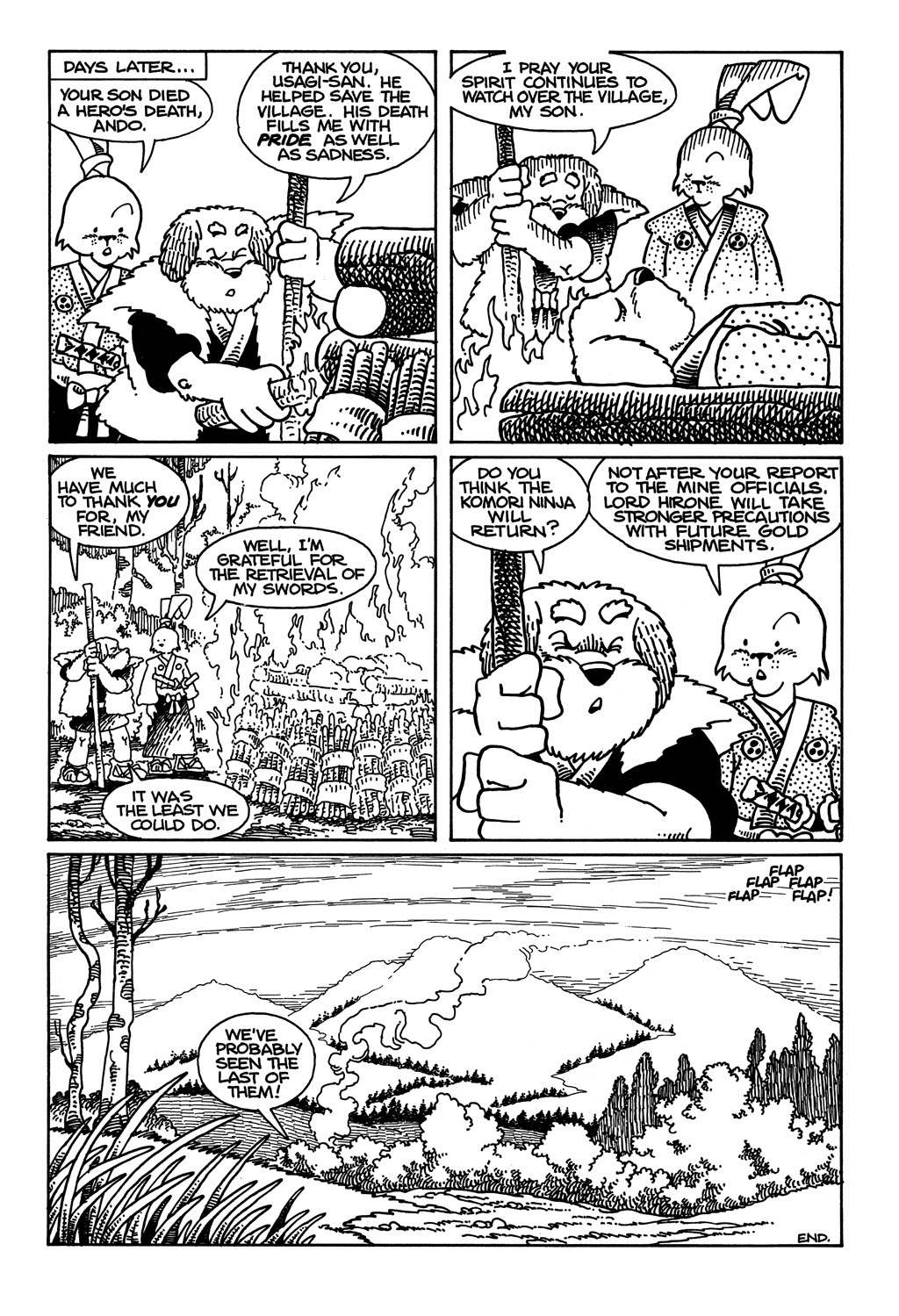 Read online Usagi Yojimbo (1987) comic -  Issue #22 - 22