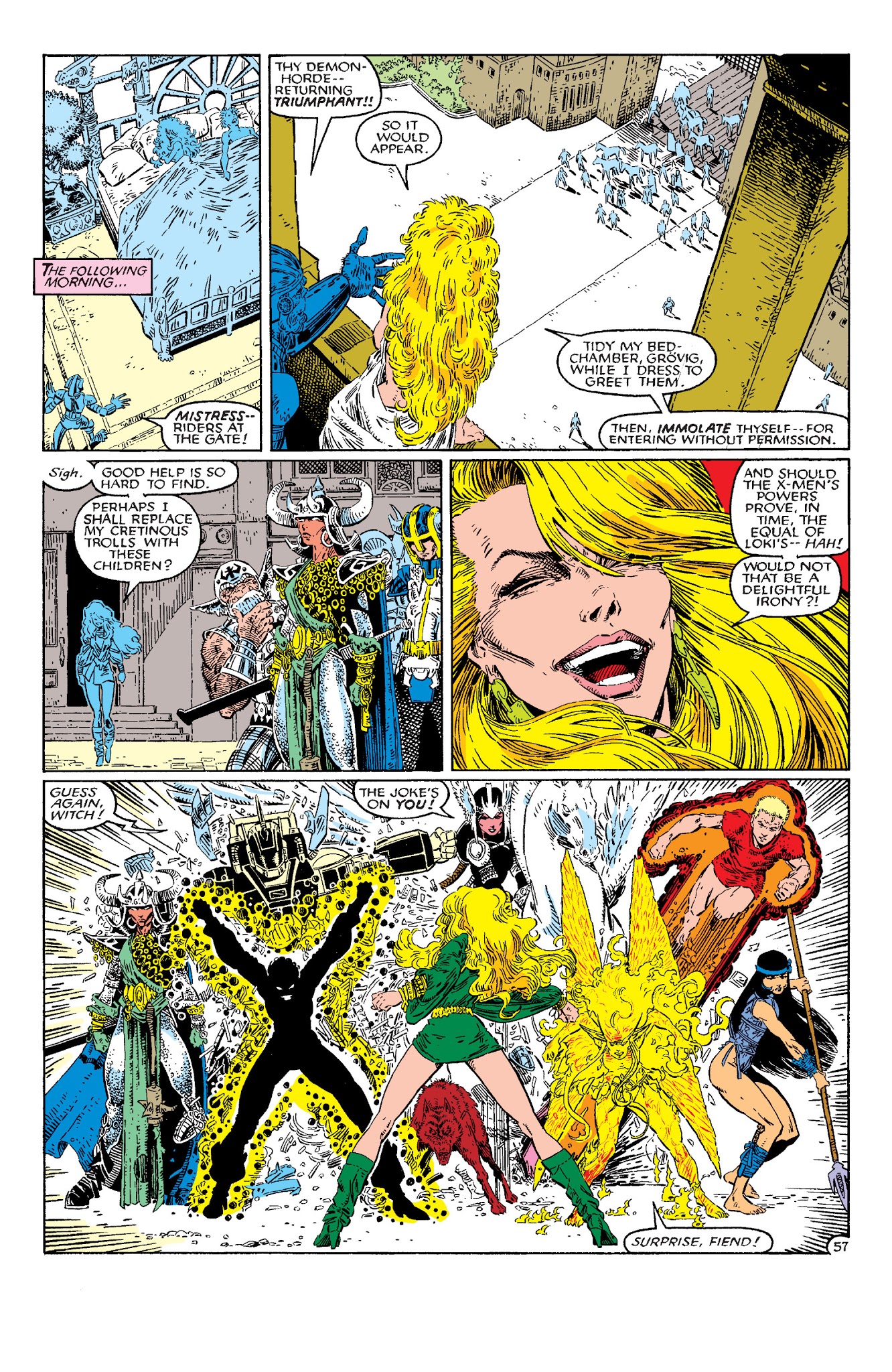 Read online New Mutants Classic comic -  Issue # TPB 5 - 62