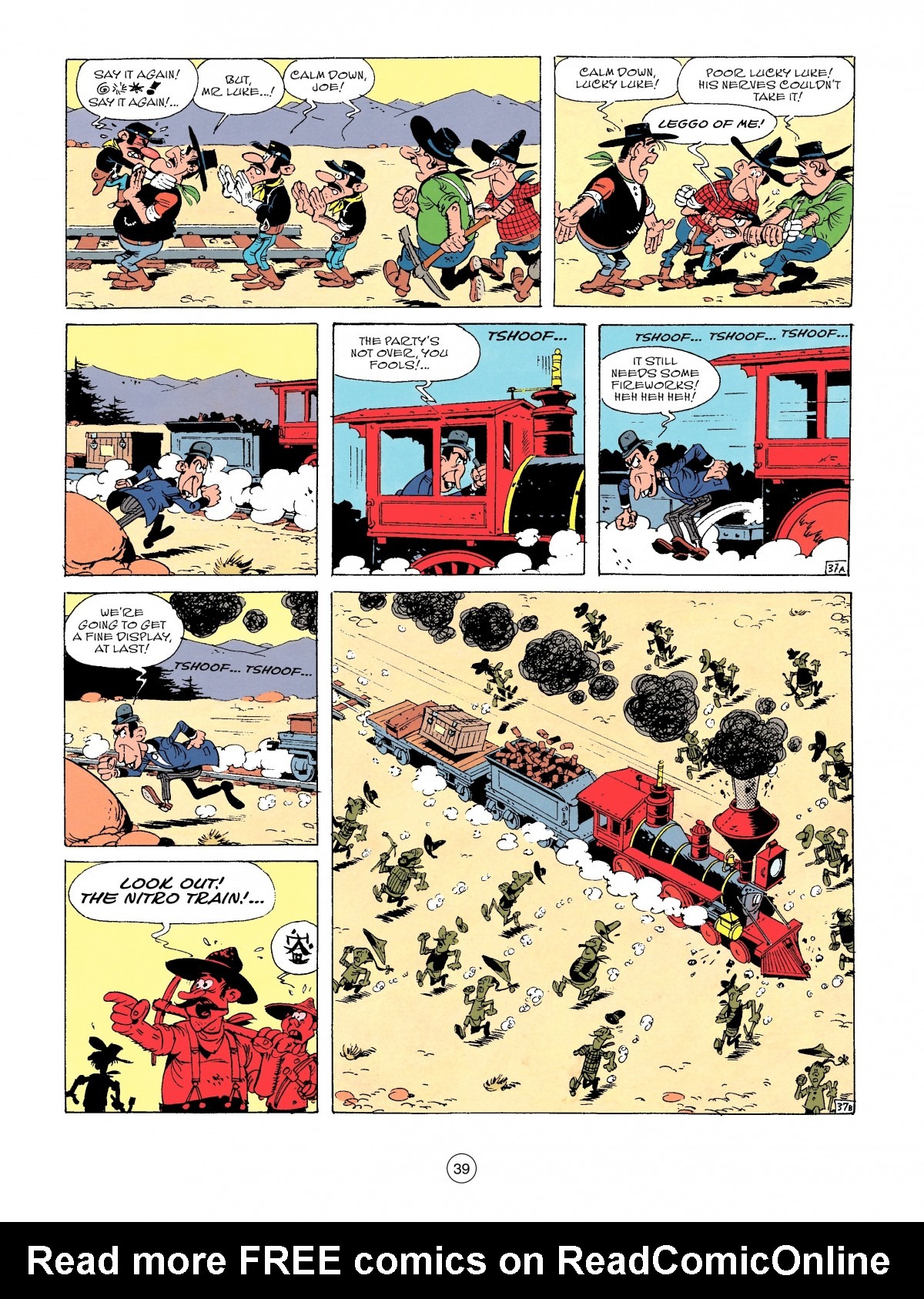 Read online A Lucky Luke Adventure comic -  Issue #53 - 39