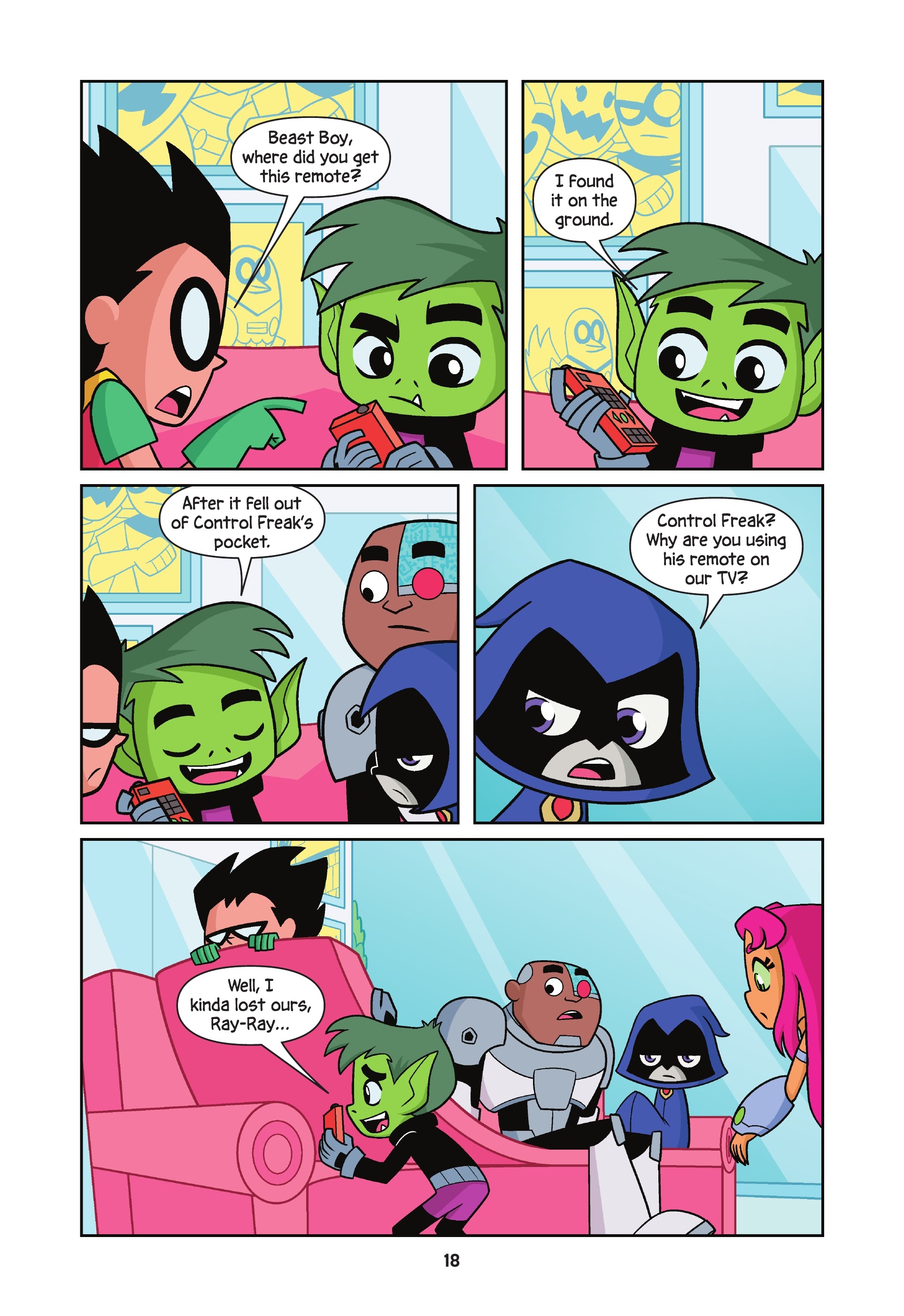 Read online Teen Titans Go!/DC Super Hero Girls: Exchange Students comic -  Issue # TPB (Part 1) - 17