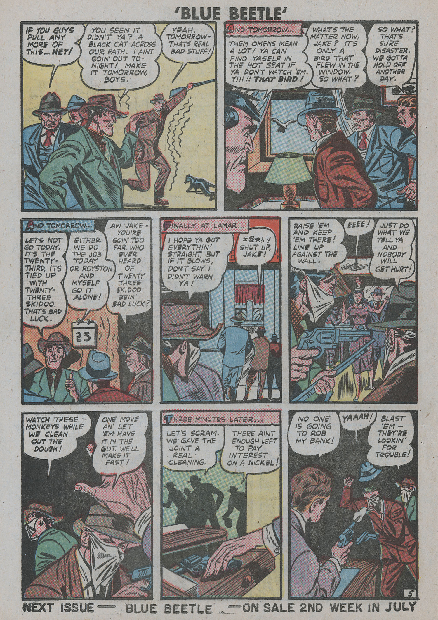 Read online The Blue Beetle comic -  Issue #57 - 27