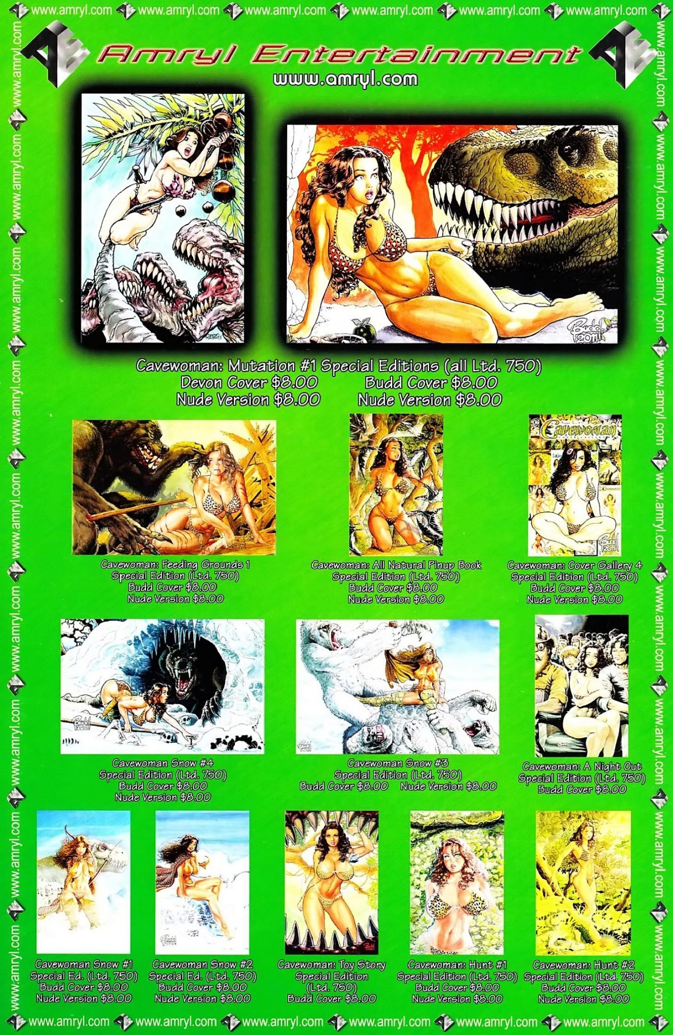 Read online Cavewoman: Mutation comic -  Issue #1 - 28