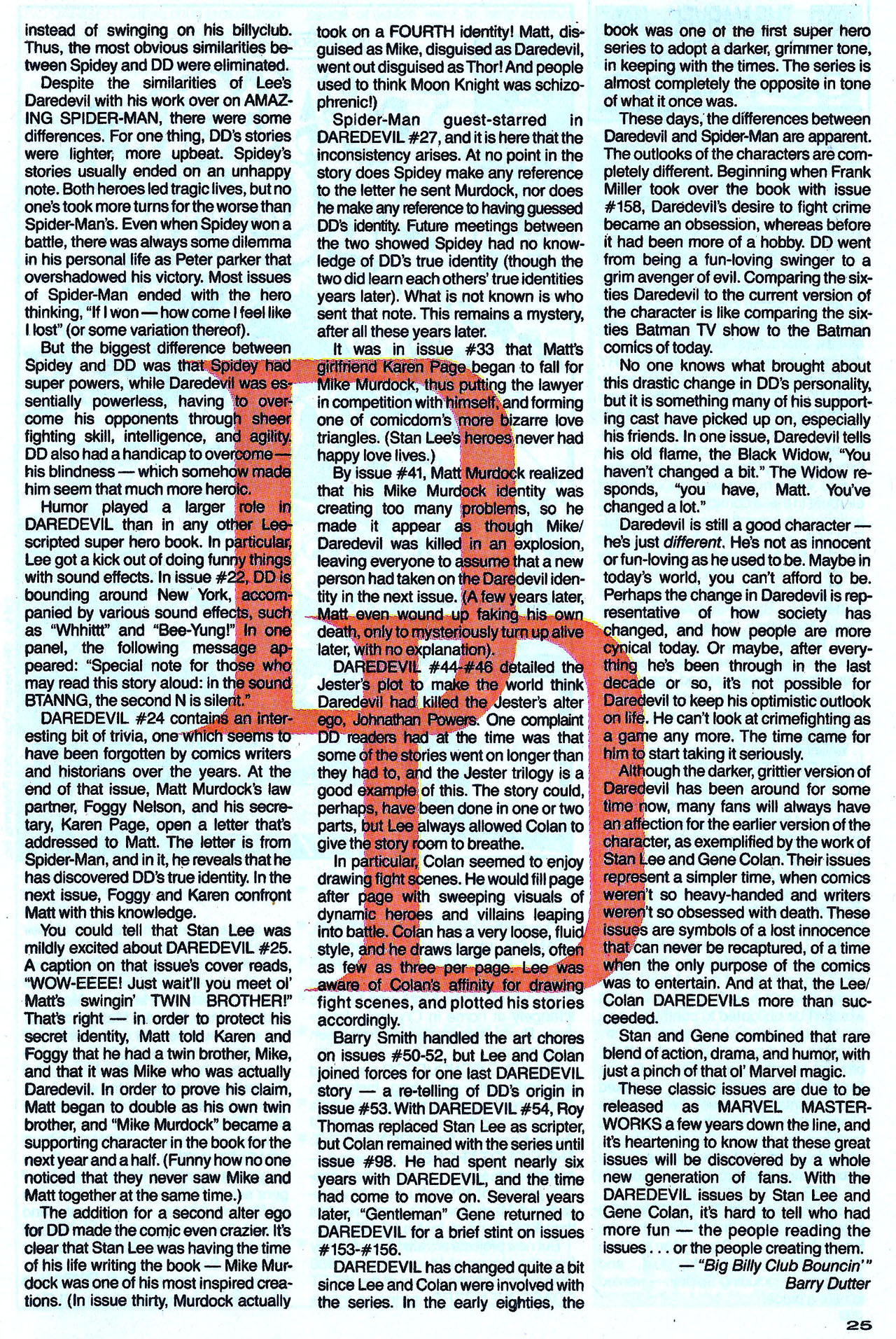 Read online Marvel Age comic -  Issue #106 - 27