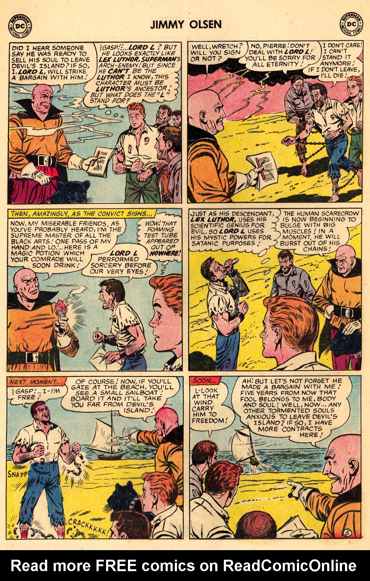 Read online Superman's Pal Jimmy Olsen comic -  Issue #65 - 28