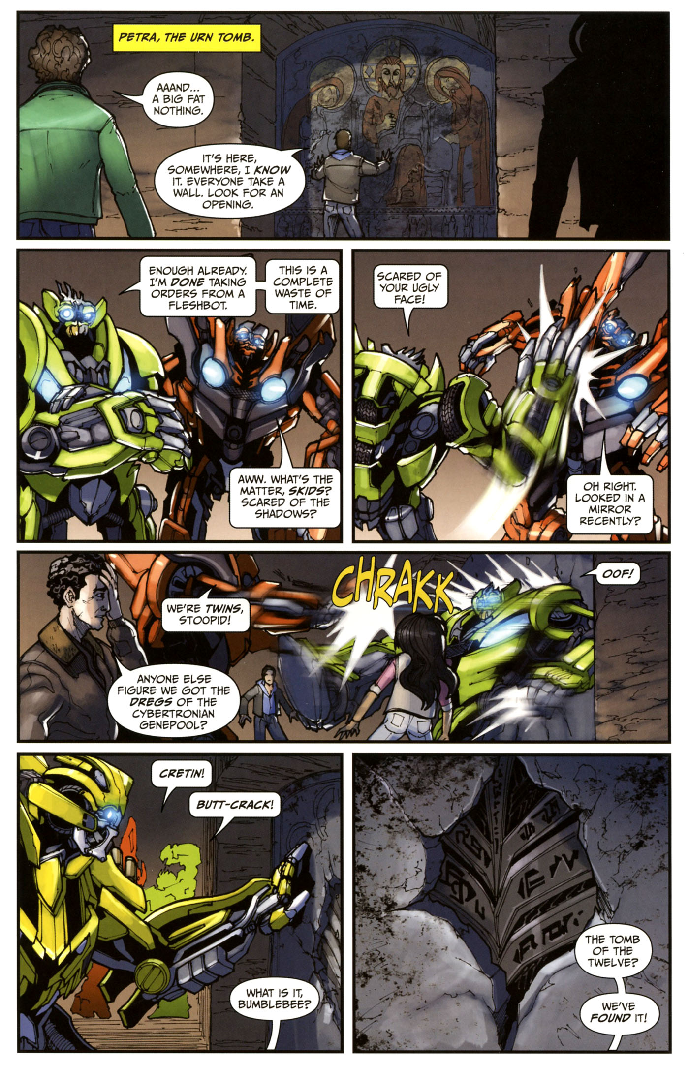 Read online Transformers: Revenge of the Fallen — Official Movie Adaptation comic -  Issue #3 - 19