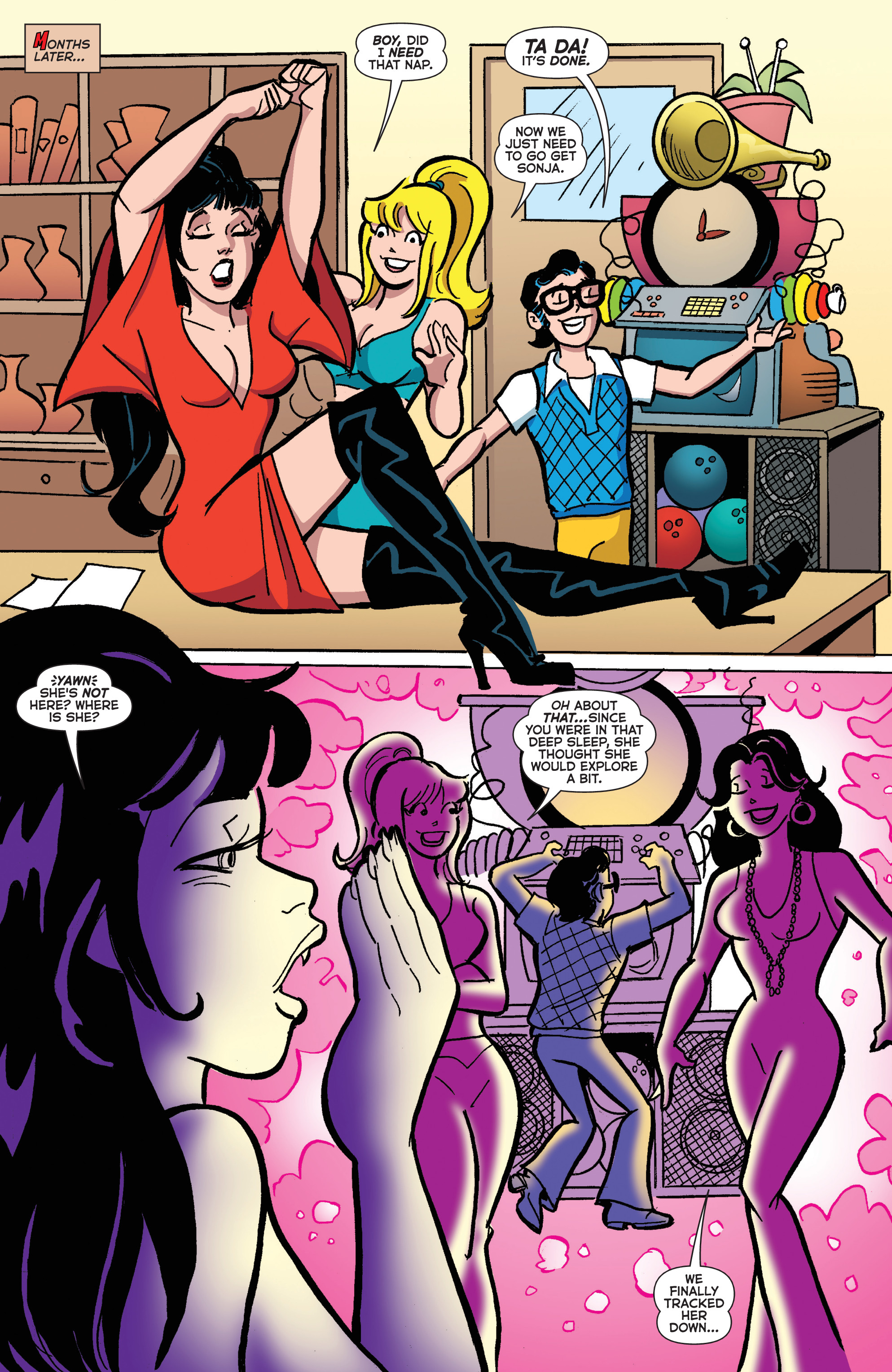Read online Red Sonja and Vampirella Meet Betty and Veronica comic -  Issue #9 - 20