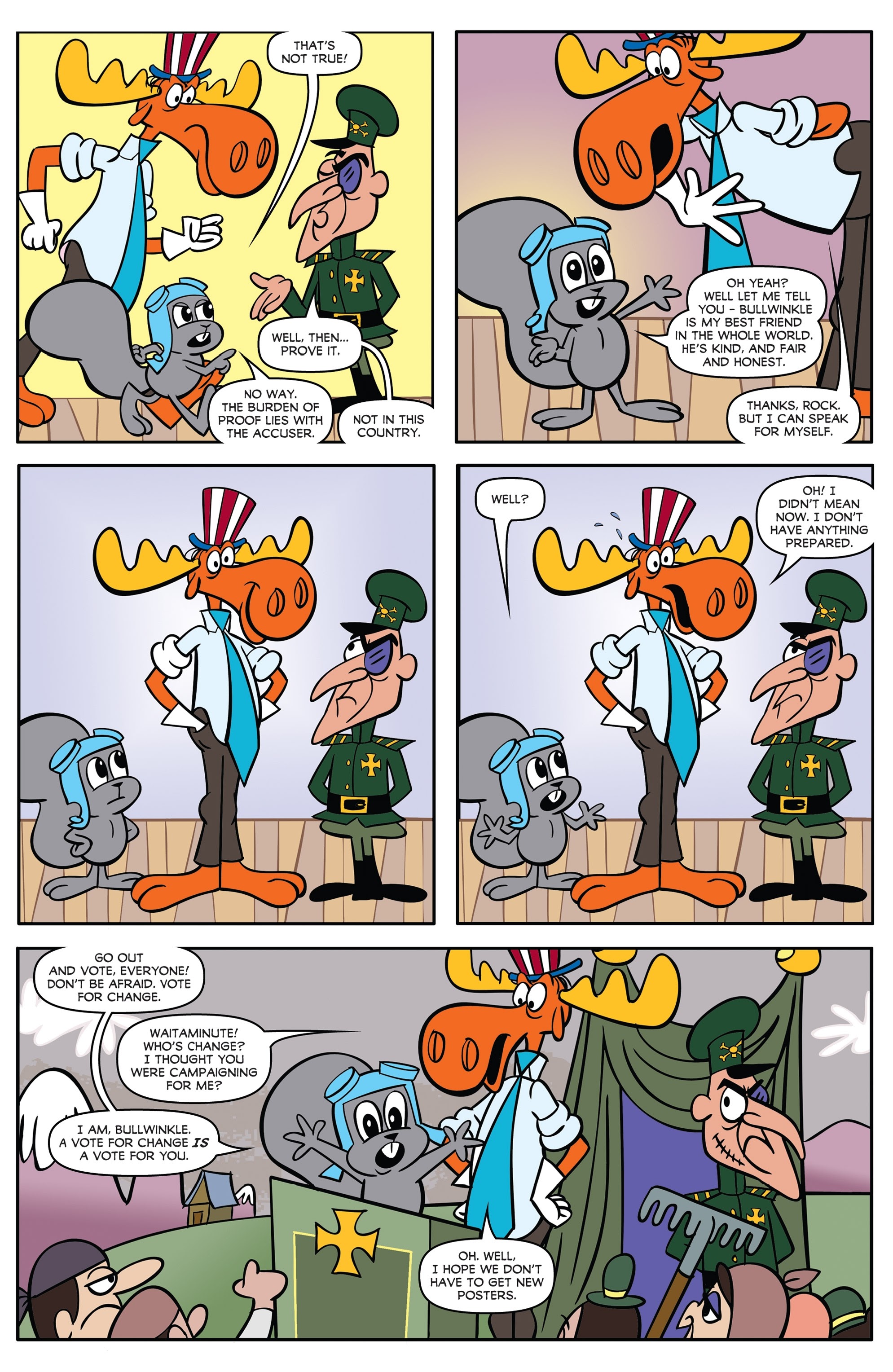 Read online The Rocky & Bullwinkle Show comic -  Issue #1 - 8