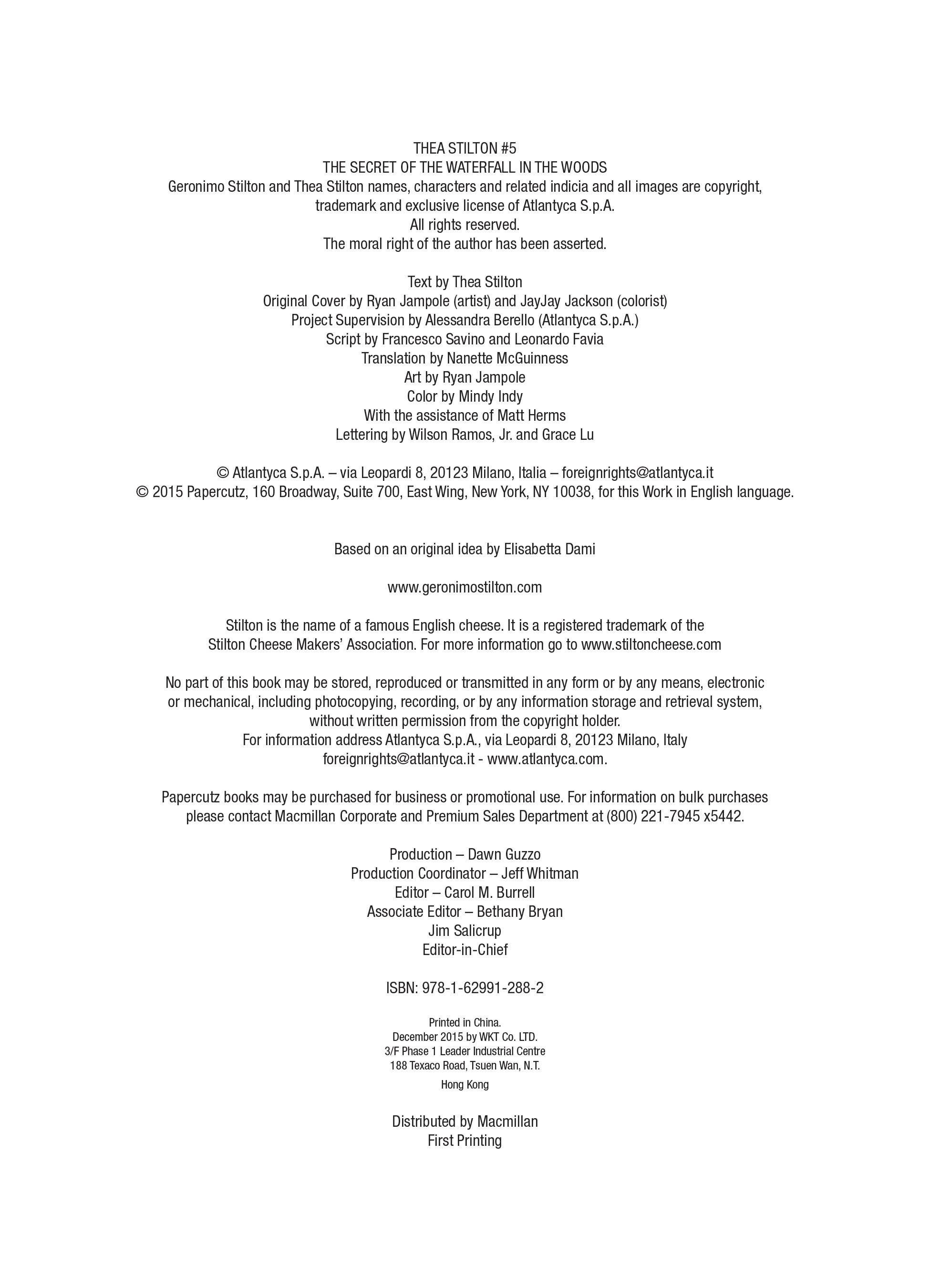 Read online Thea Stilton comic -  Issue # TPB 5 - 5