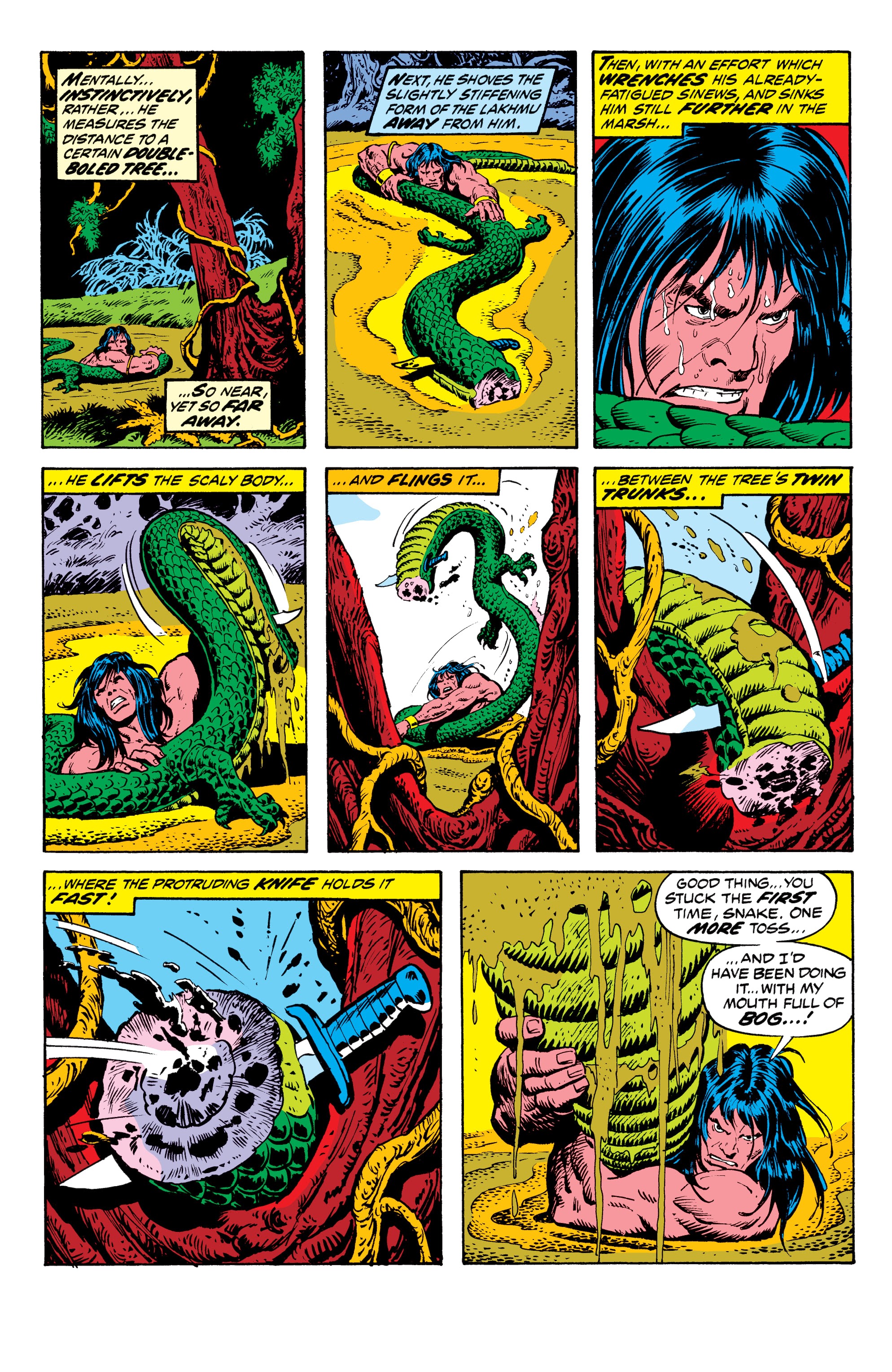 Read online Conan The Barbarian Epic Collection: The Original Marvel Years - The Curse Of The Golden Skull comic -  Issue # TPB (Part 1) - 32