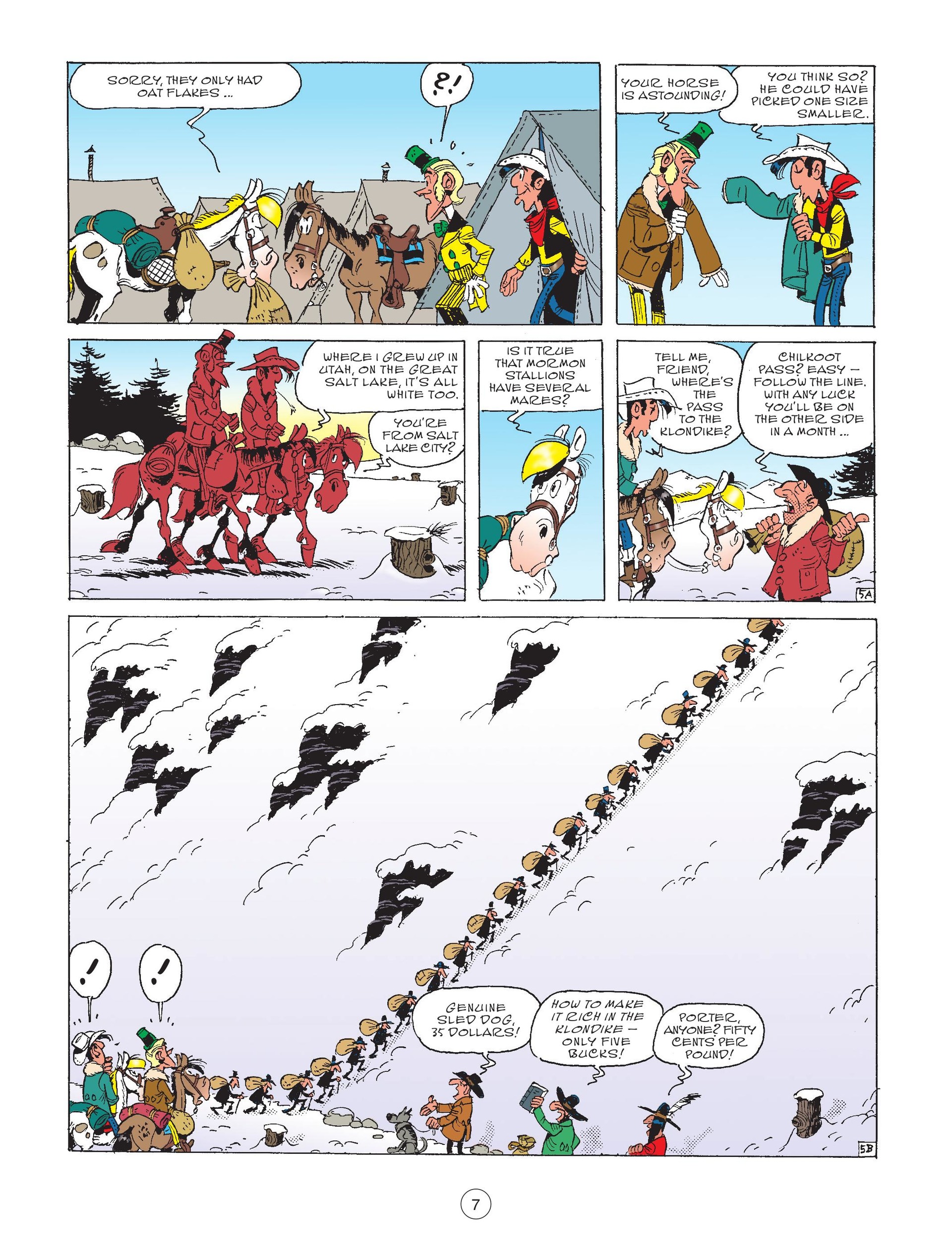 Read online A Lucky Luke Adventure comic -  Issue #74 - 9