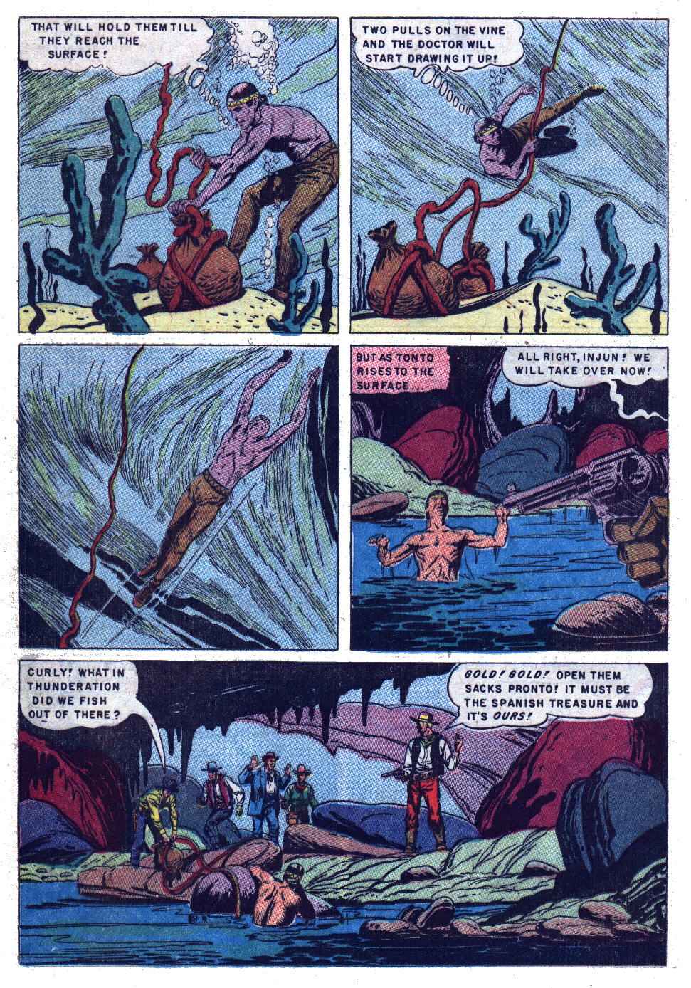 Read online Lone Ranger's Companion Tonto comic -  Issue #7 - 16