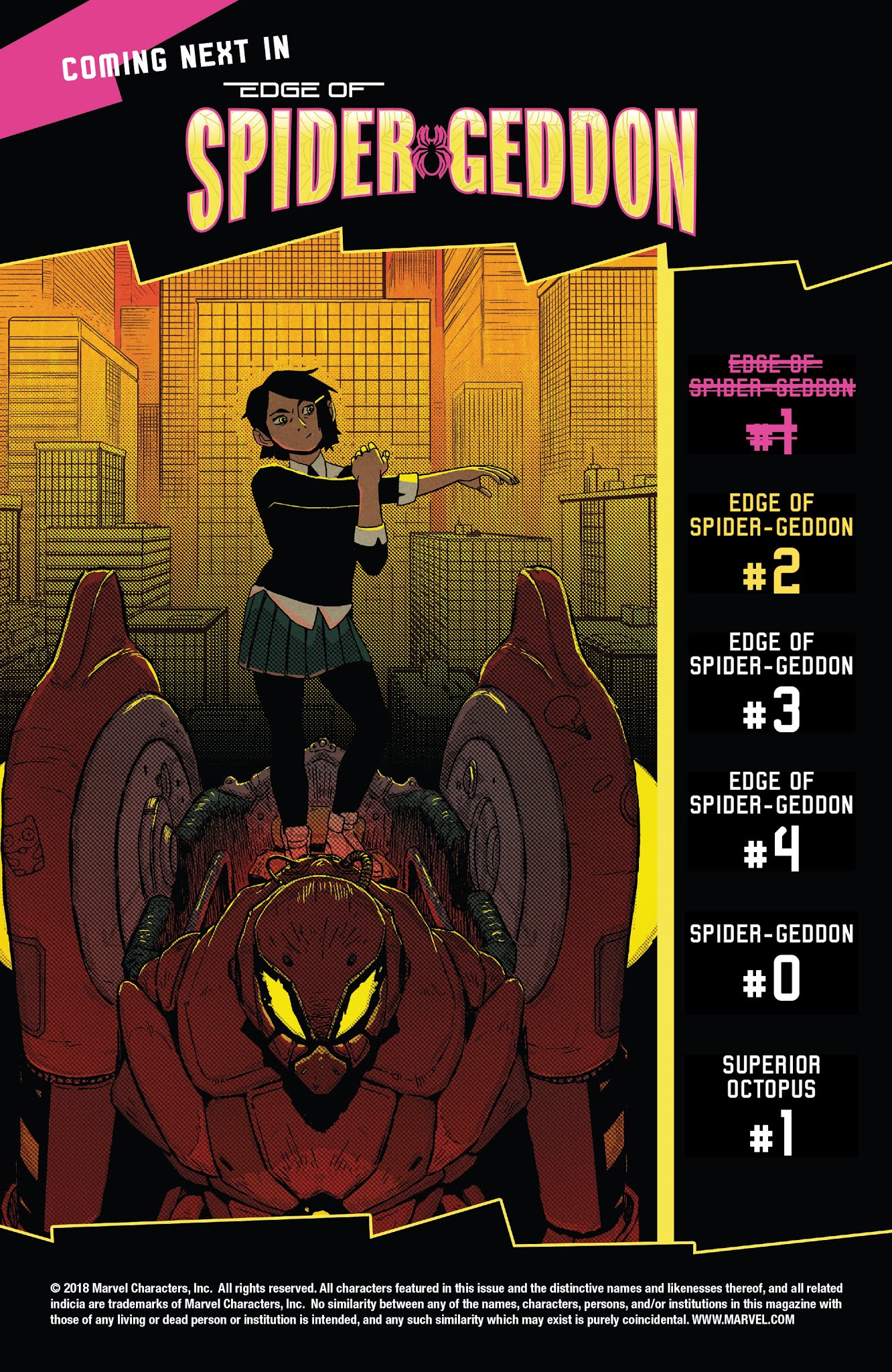Read online Edge of Spider-Geddon comic -  Issue #1 - 21