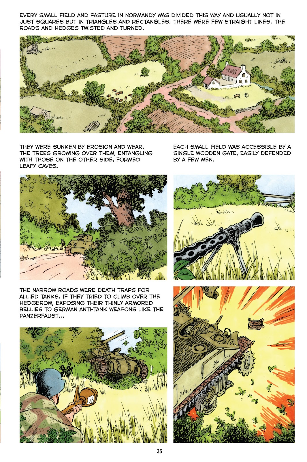 Normandy: A Graphic History of D-Day, the Allied Invasion of Hitler's Fortress Europe issue TPB - Page 36