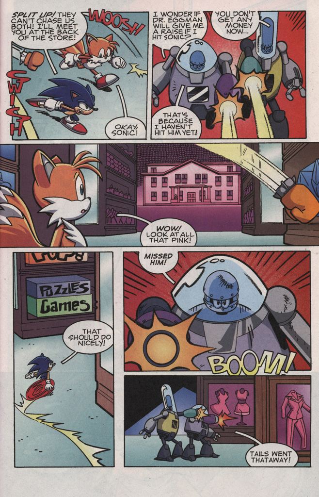Read online Sonic X comic -  Issue #21 - 23