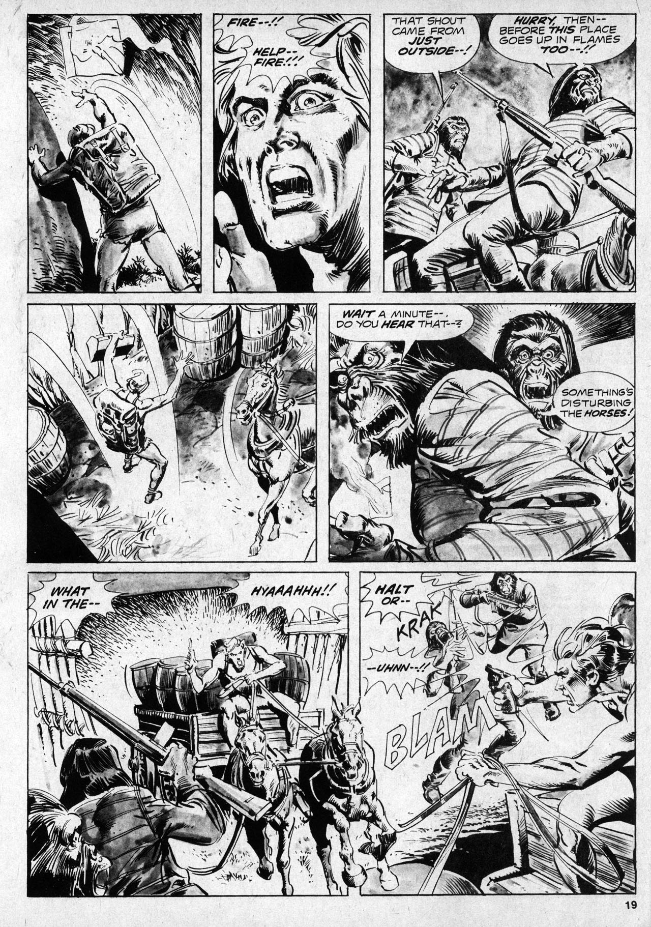 Read online Planet of the Apes comic -  Issue #10 - 19