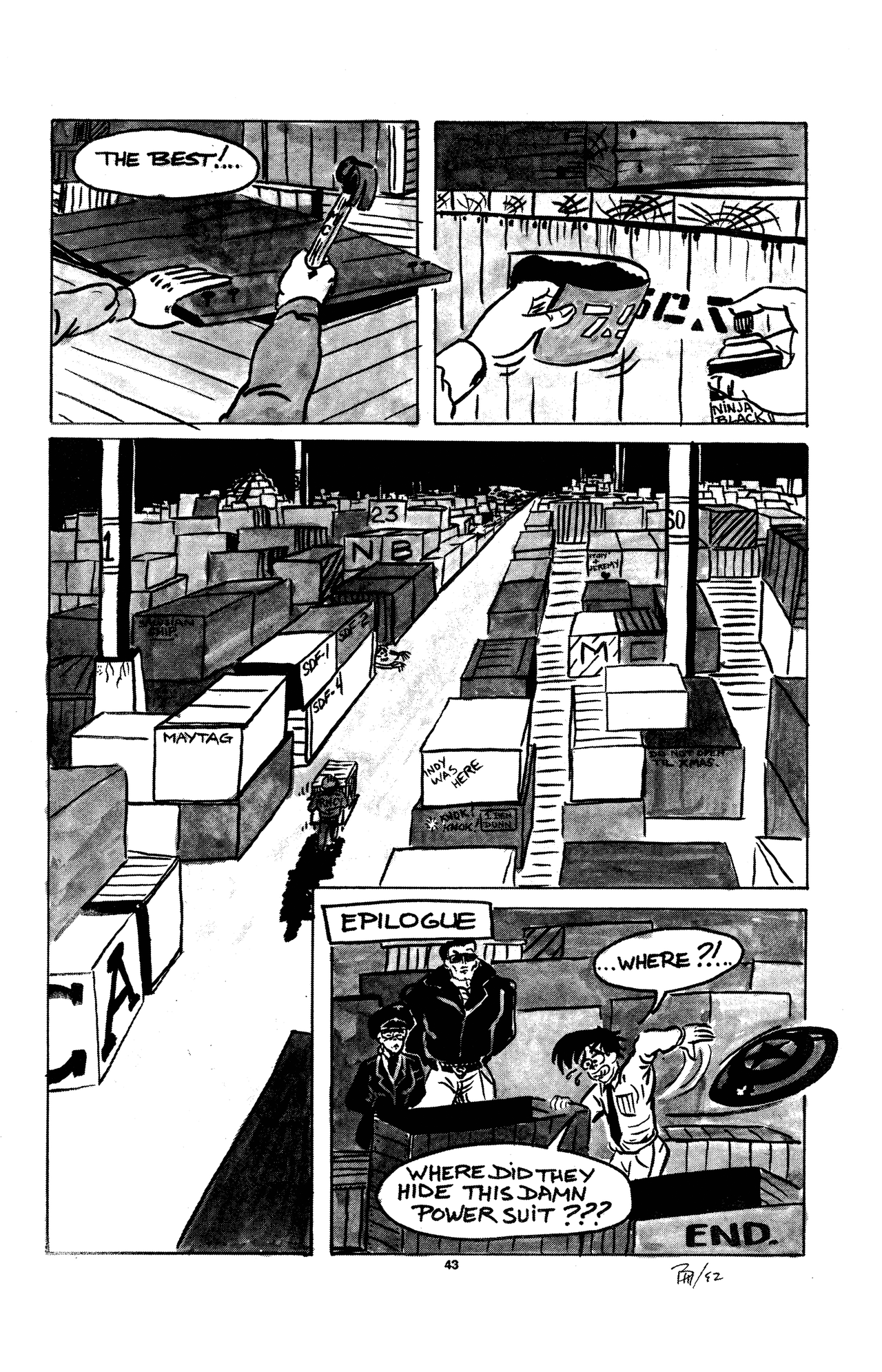 Read online Girls of Ninja High School comic -  Issue #2 - 43