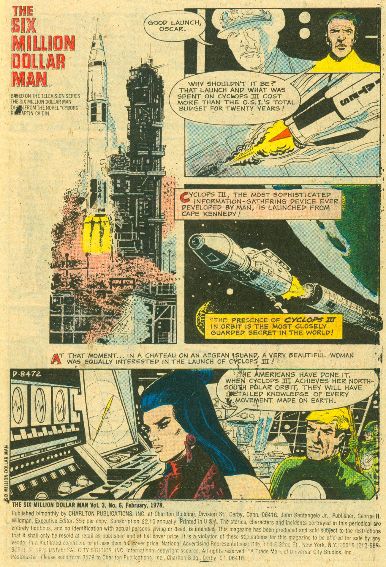 Read online The Six Million Dollar Man [comic] comic -  Issue #6 - 3