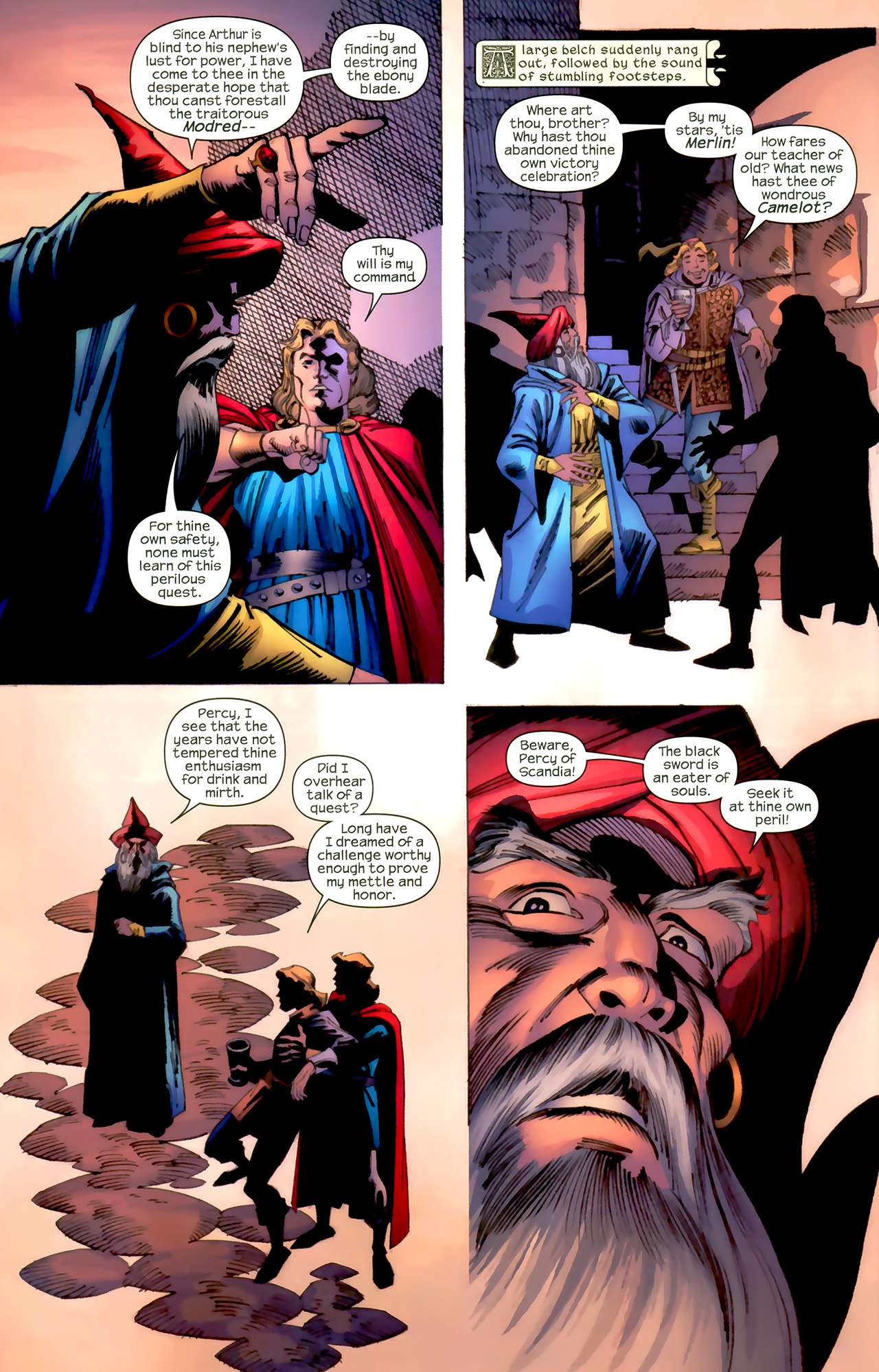 Read online Black Knight (2010) comic -  Issue #1 - 7