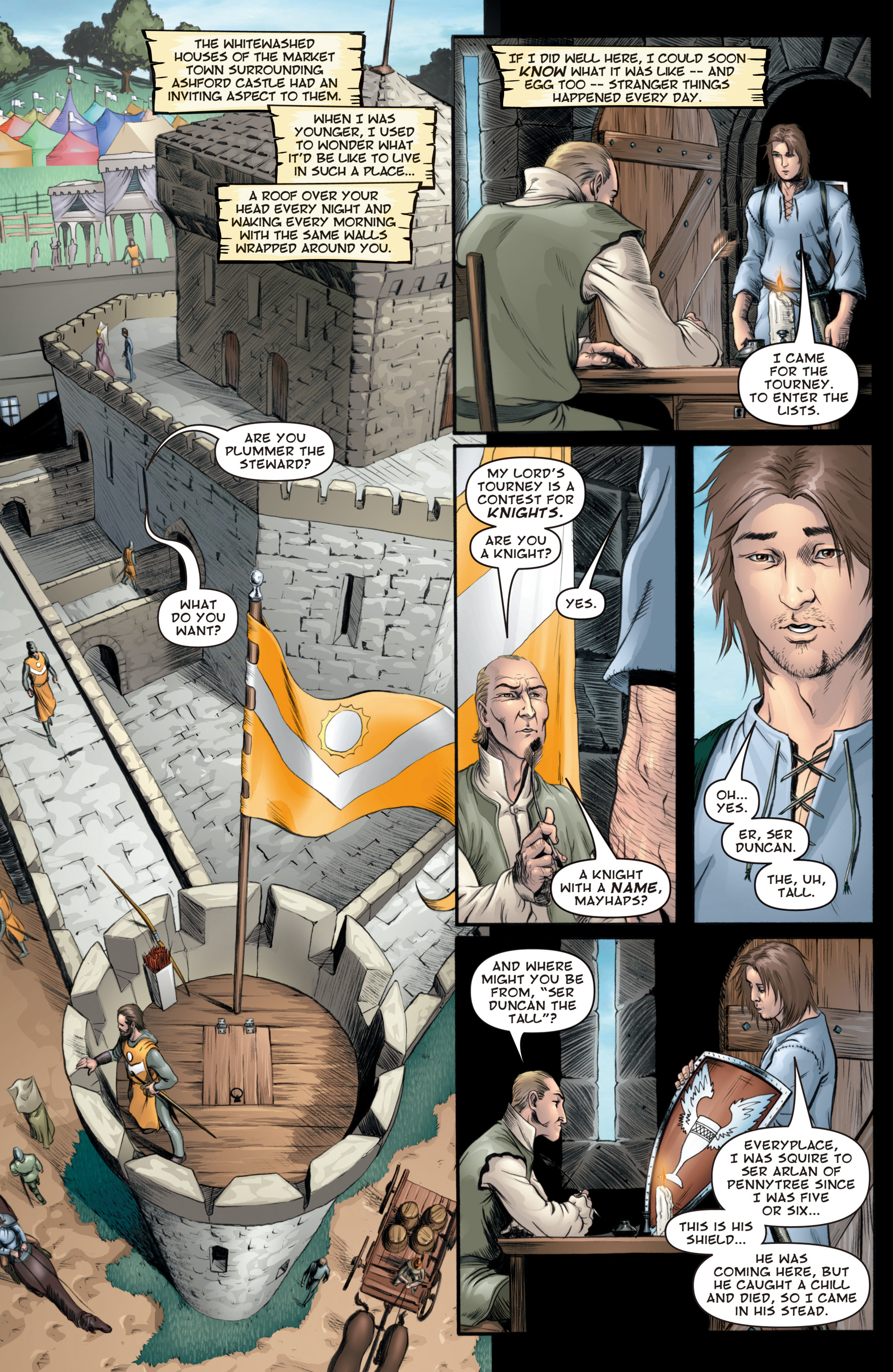 Read online The Hedge Knight: The Graphic Novel comic -  Issue # Full - 36